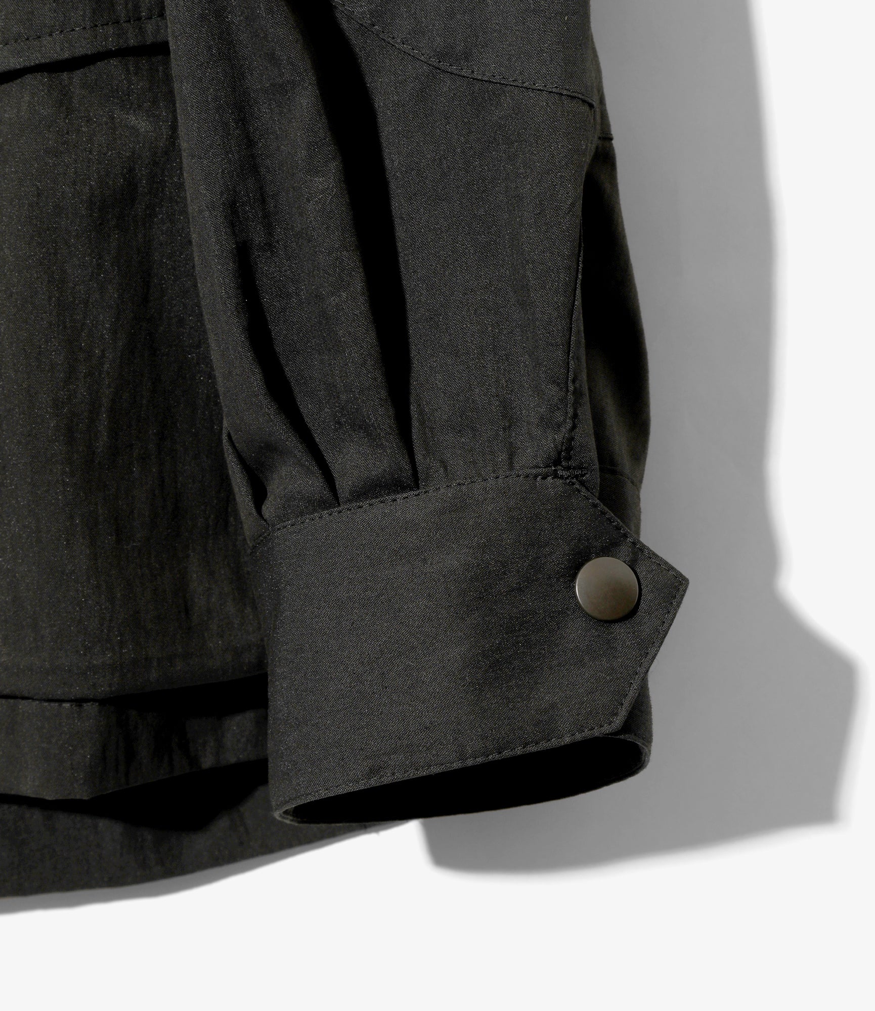 Field Coat - Black - C/N Oxford Cloth