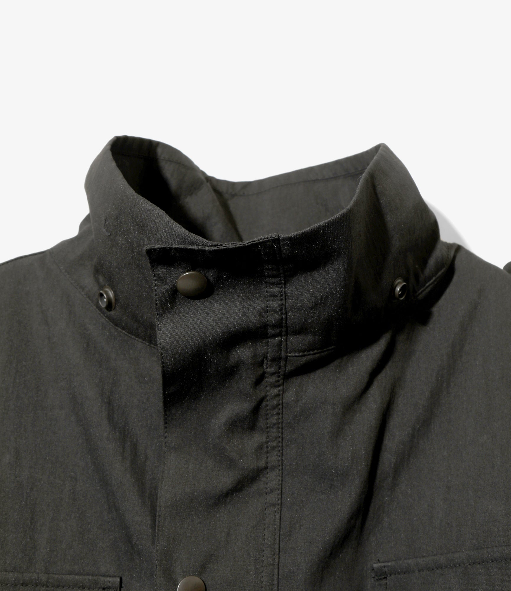 Field Coat - Black - C/N Oxford Cloth