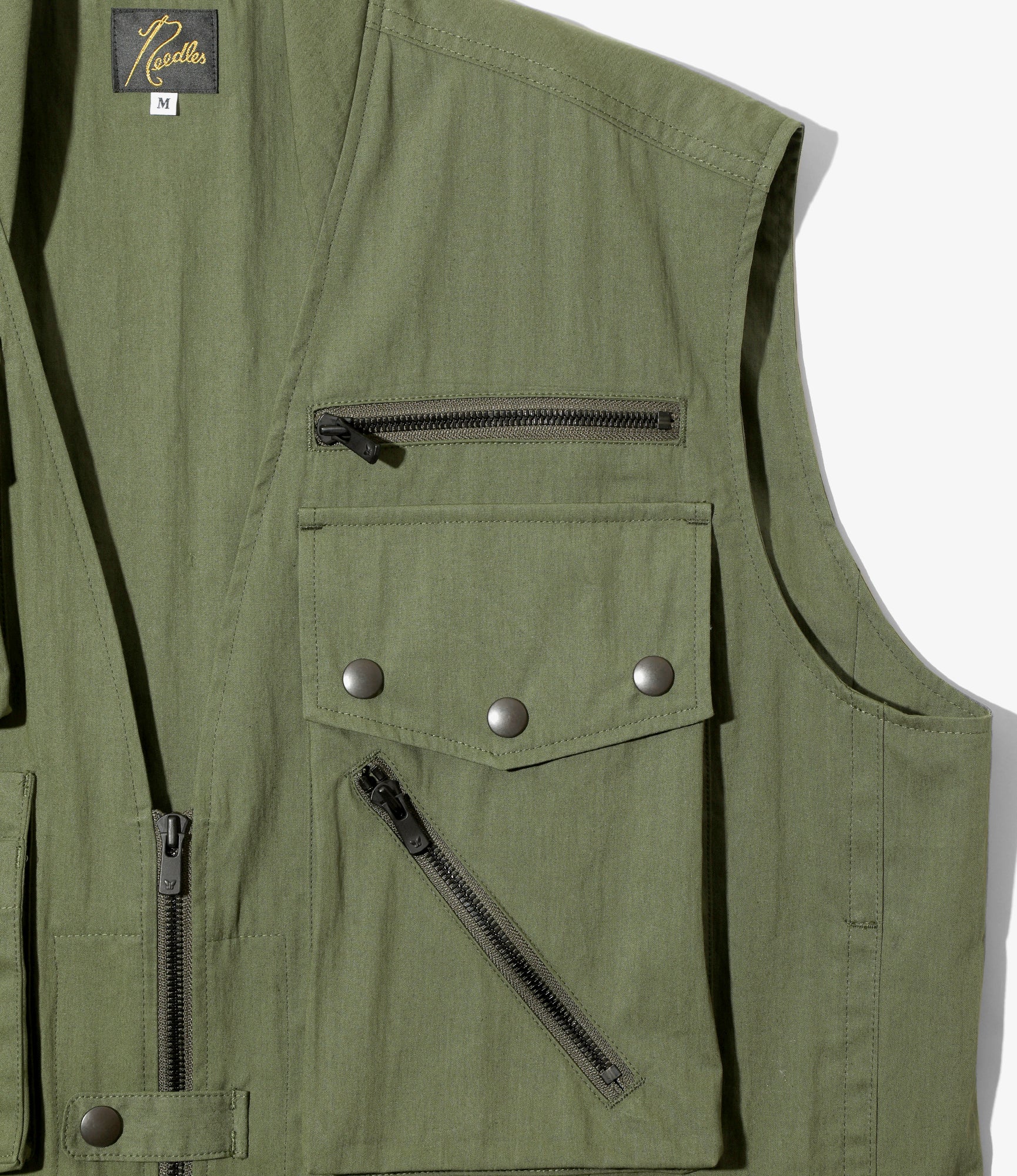 Field Vest - Olive - C/N Oxford Cloth