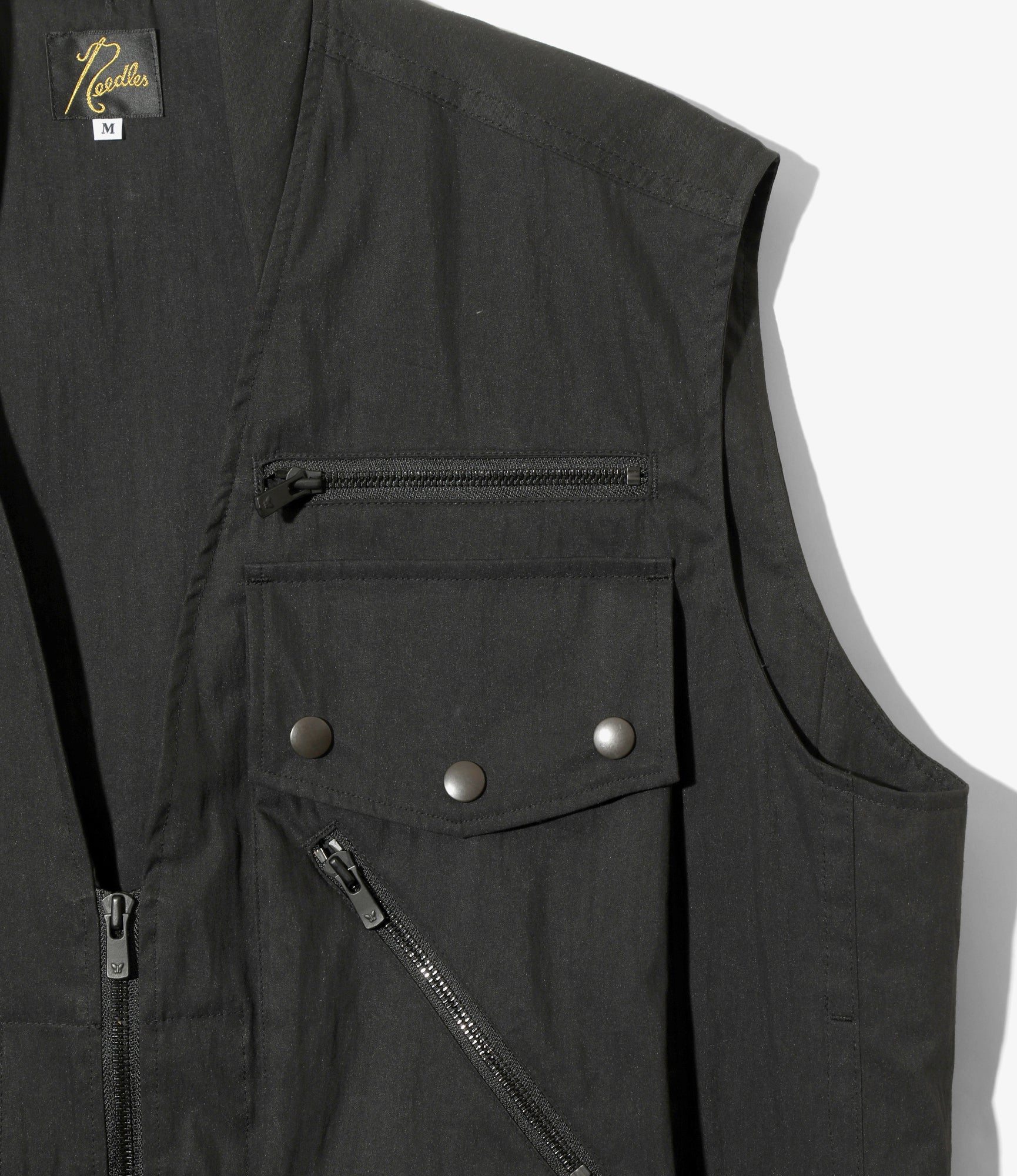 Field Vest - Black - C/N Oxford Cloth