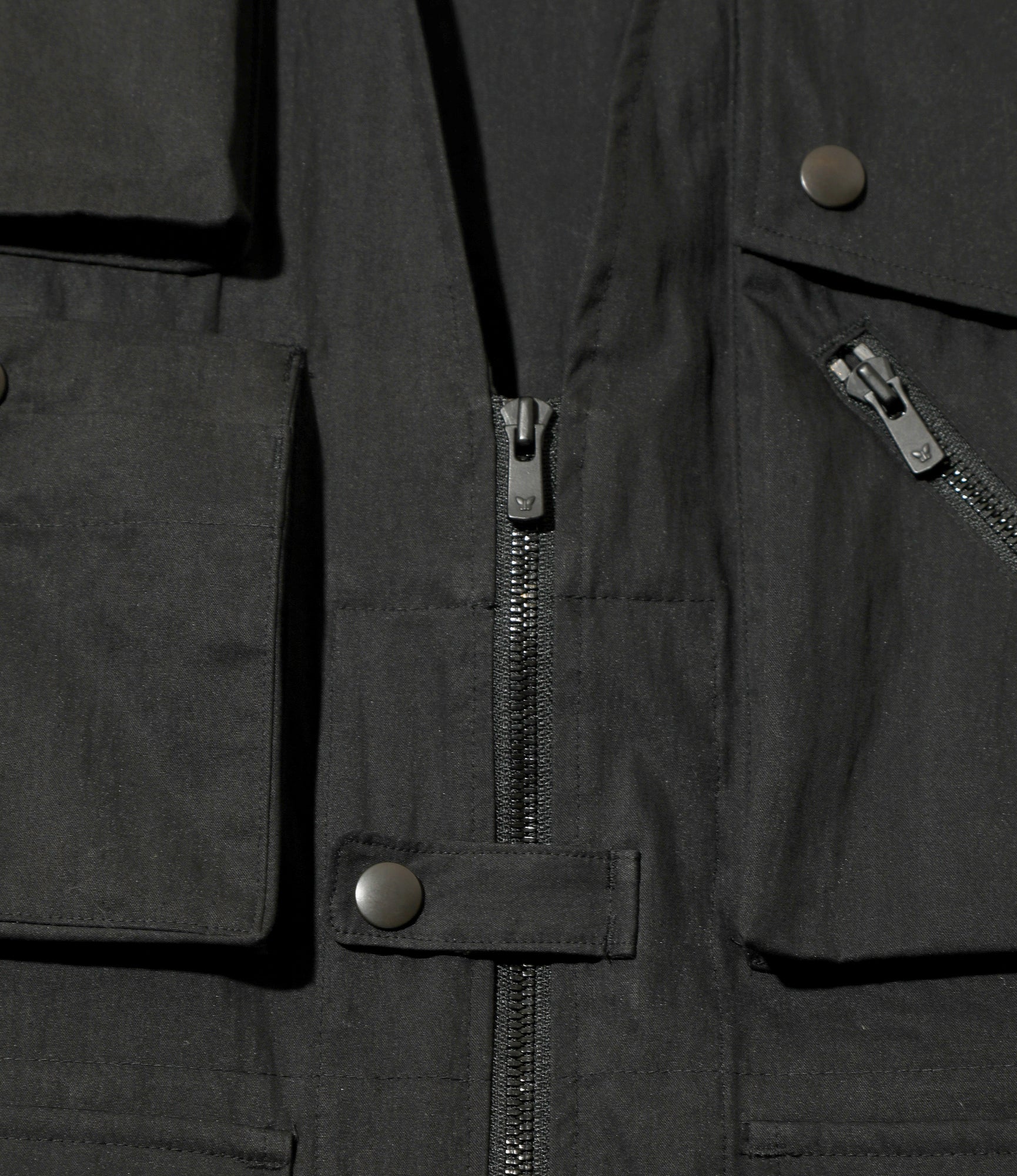 Field Vest - Black - C/N Oxford Cloth