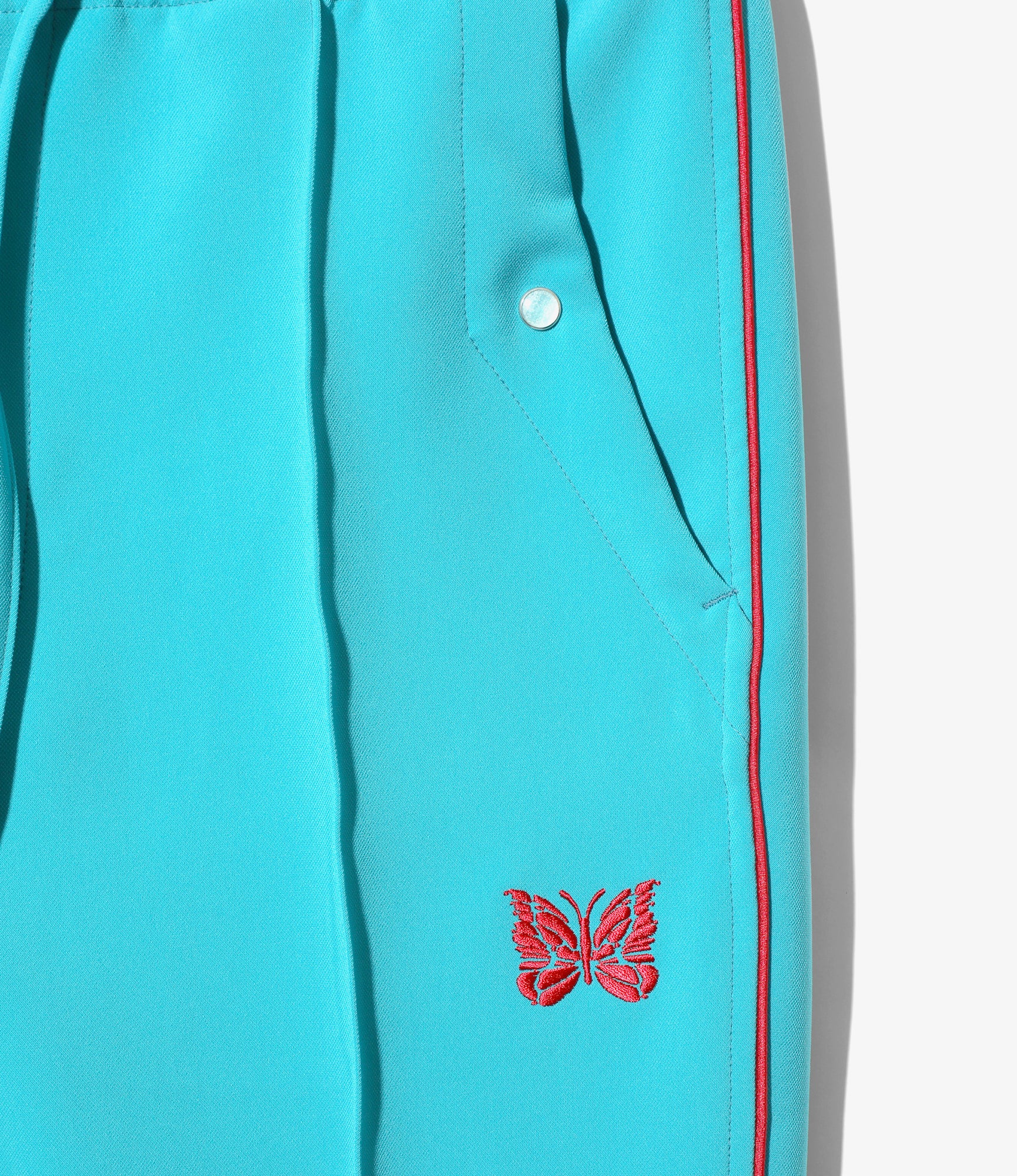 Piping Cowboy Pant - Turquoise - PE/PU Double Cloth