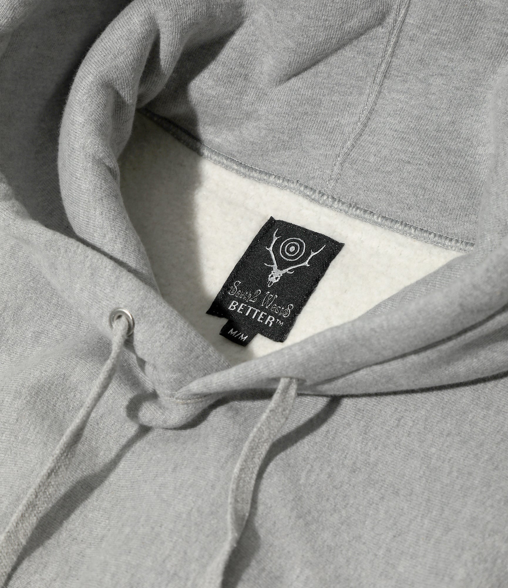 South2 West8 x Better Gift Shop - Hooded Sweatshirt - Heather Grey