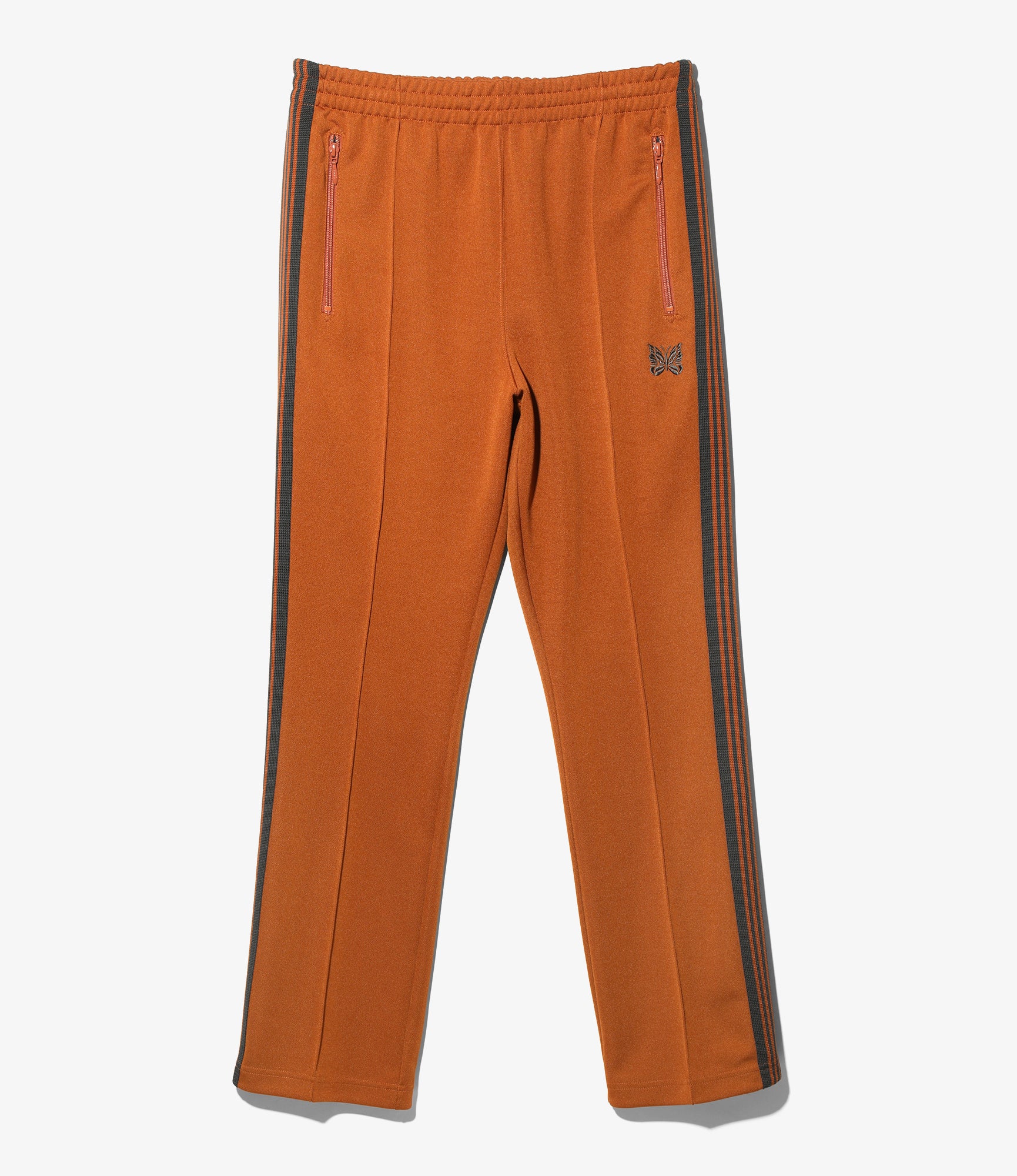 Green Technical-jersey track pants, Needles
