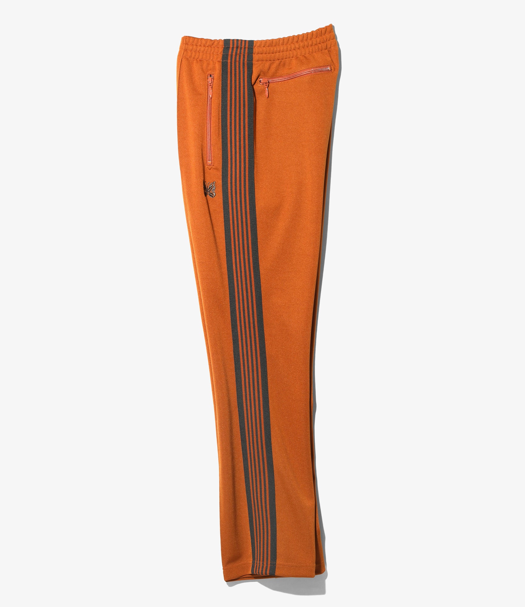 Narrow Track Pant - Rust - Poly Smooth