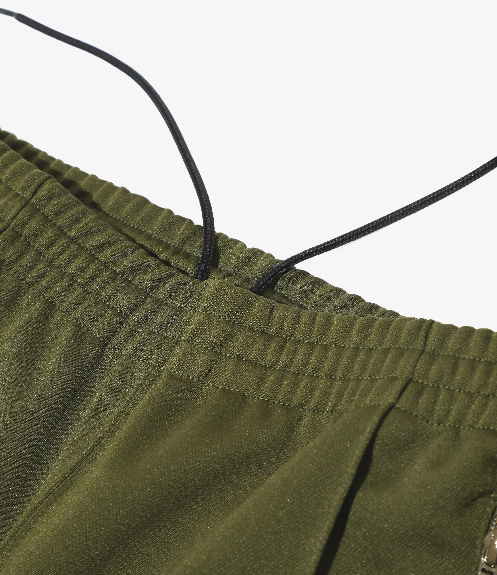 Boot-Cut Track Pant - Olive - Poly Smooth