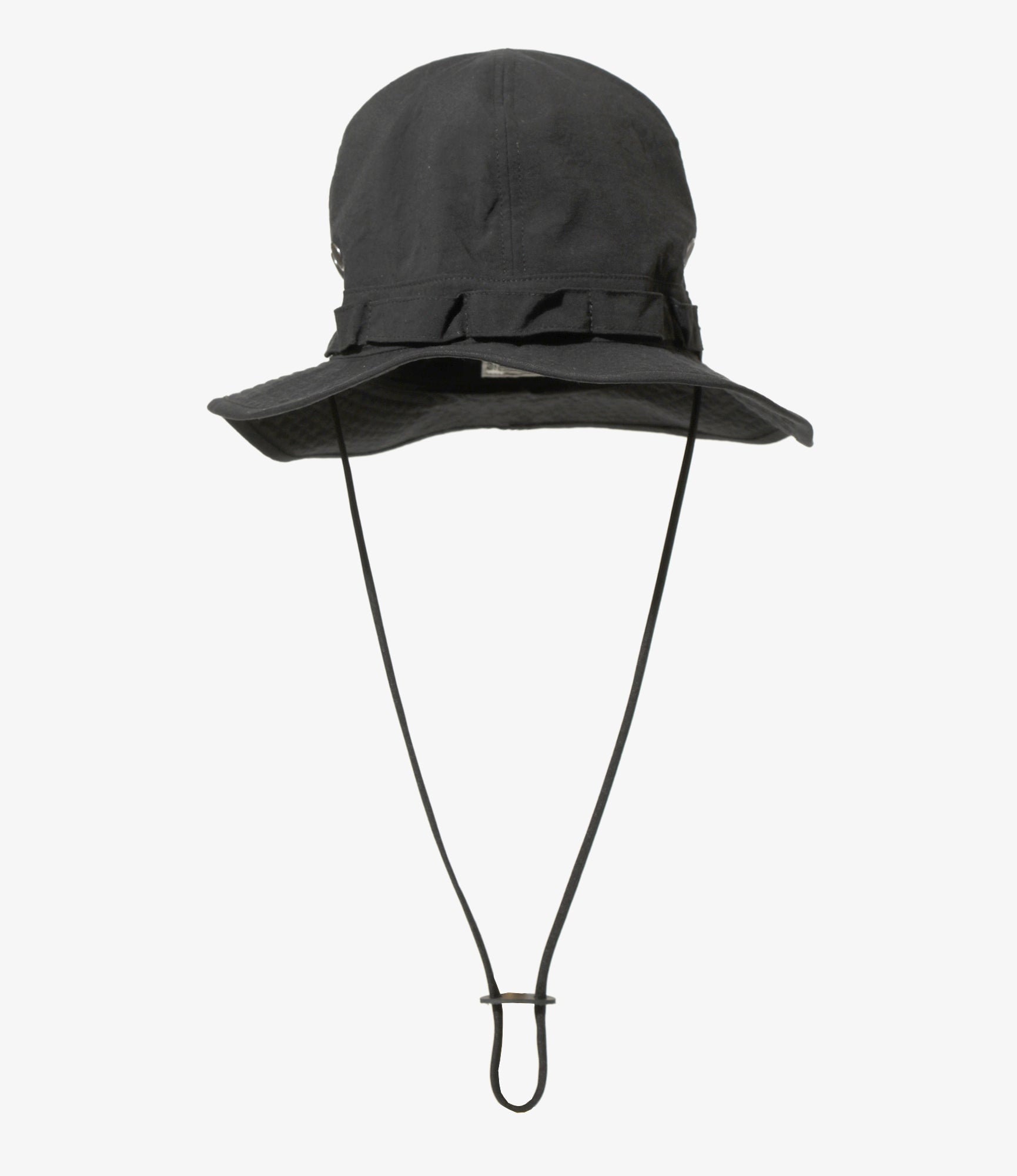 Jungle Hat - Black - Nylon Oxford L