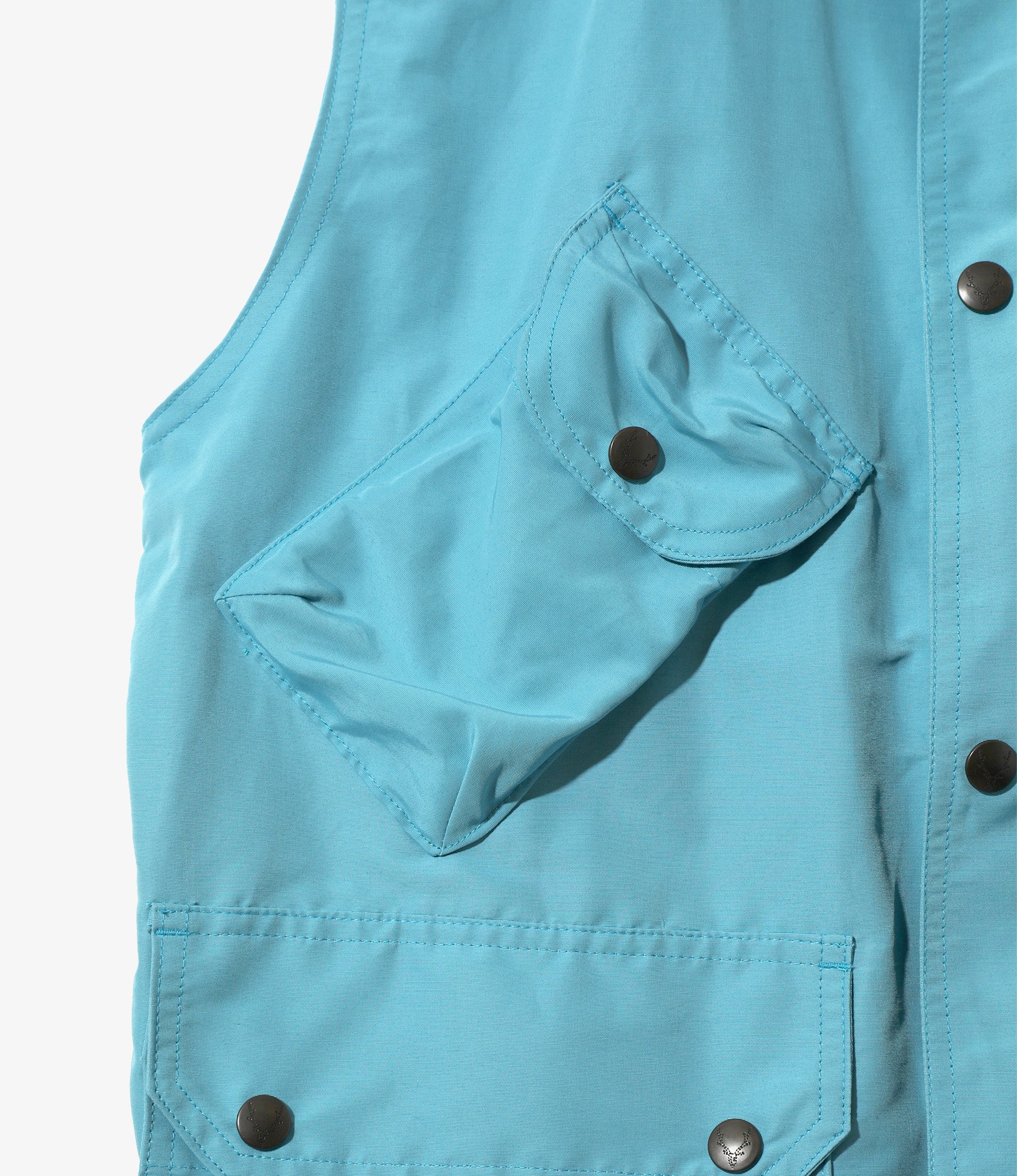 Carmel Vest - Turquoise - C/N Grosgrain