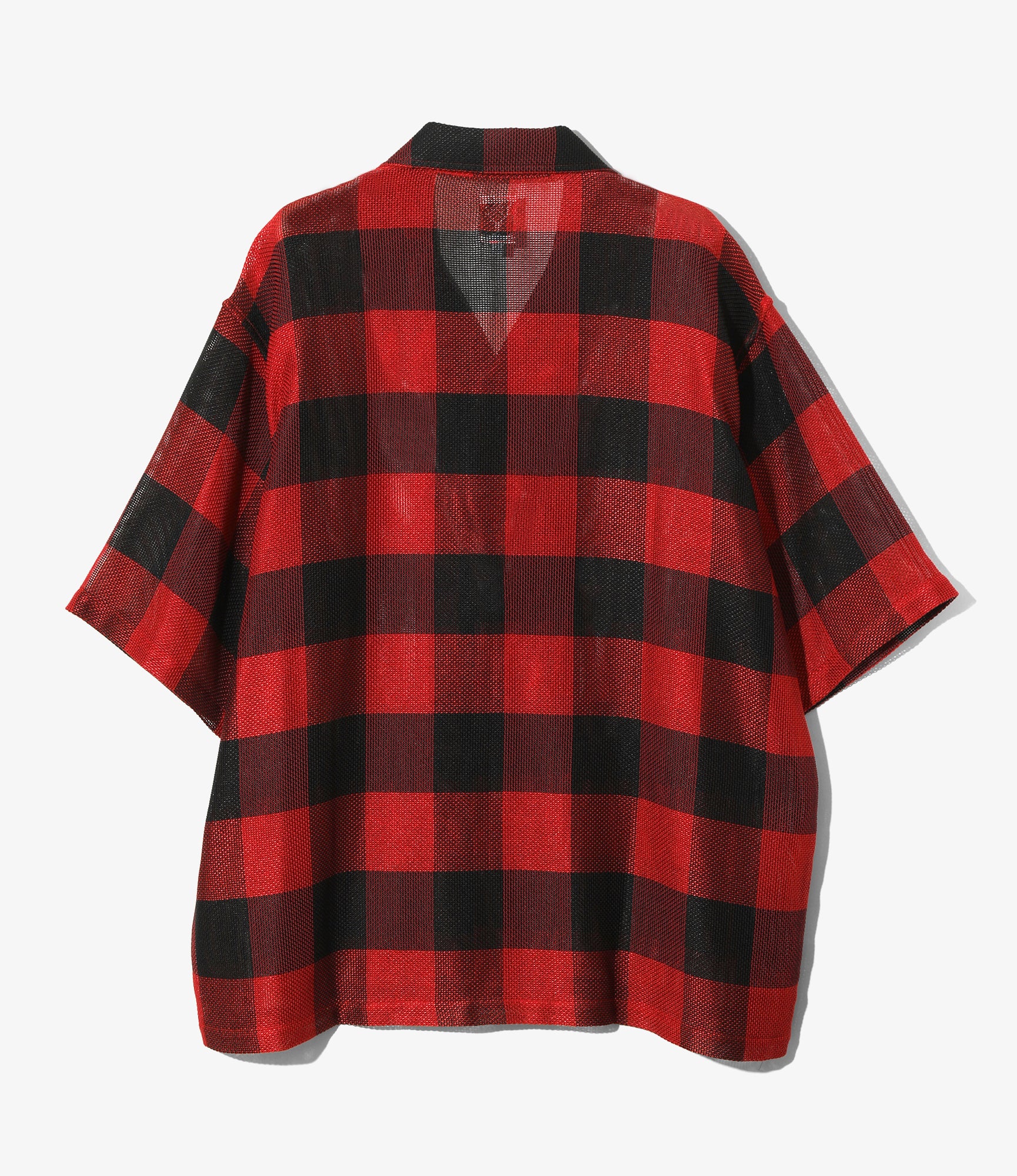 Cabana Shirt - Red - R/PE Rough Cloth / Plaid