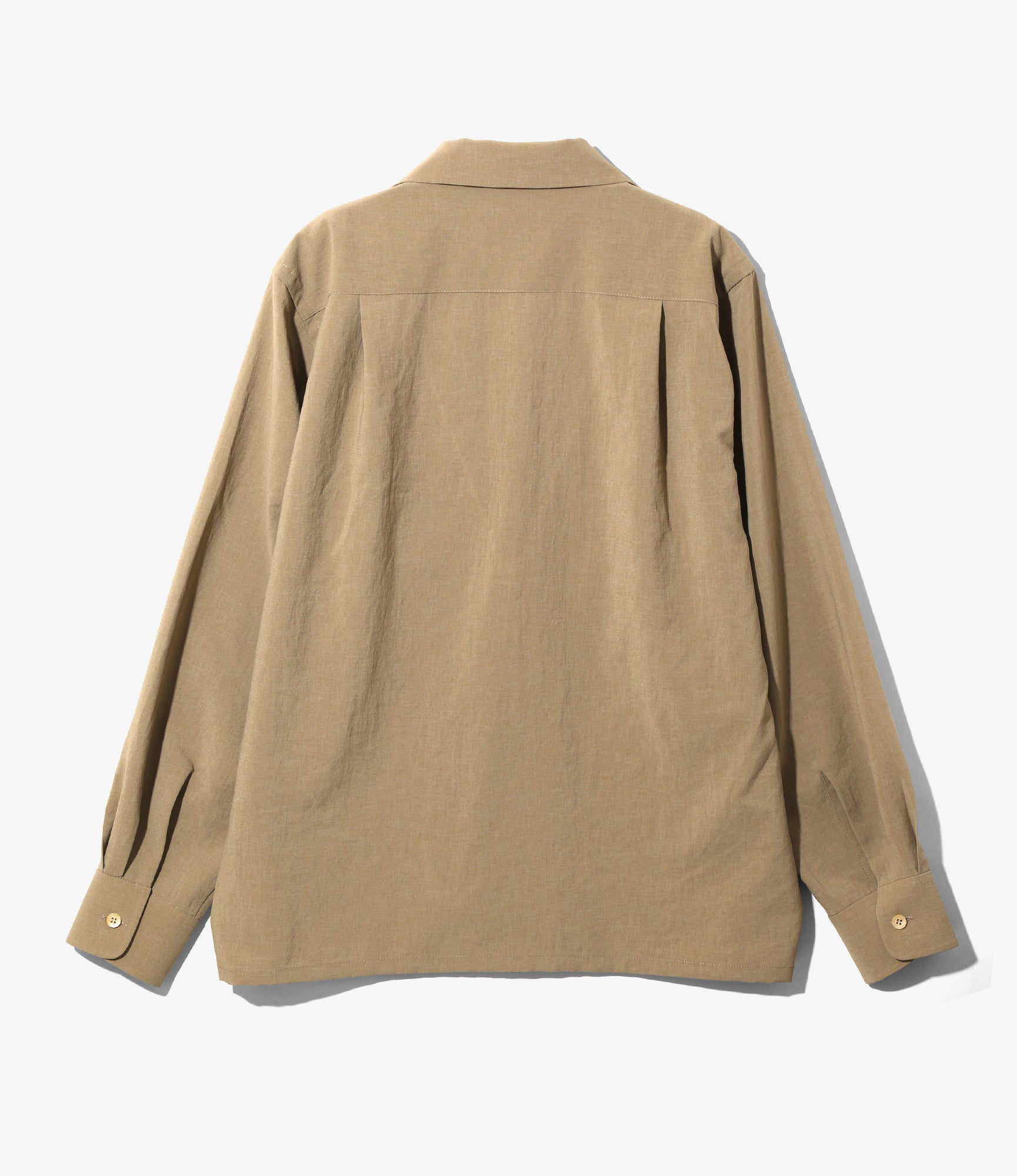 6 Pocket Classic Shirt - Beige - Poly Tropical Cloth