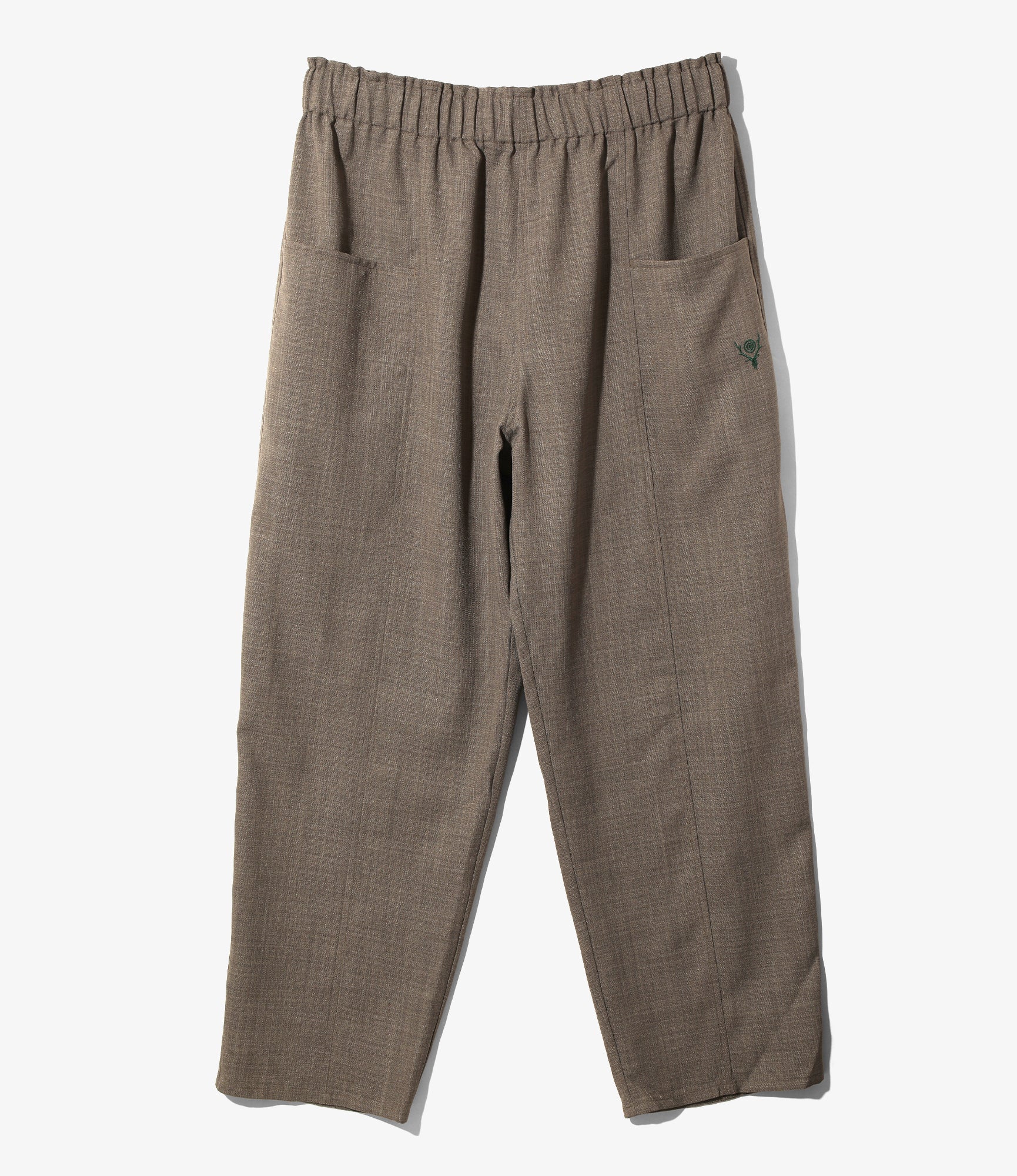 Army String Pant - Taupe - Poly Oxford