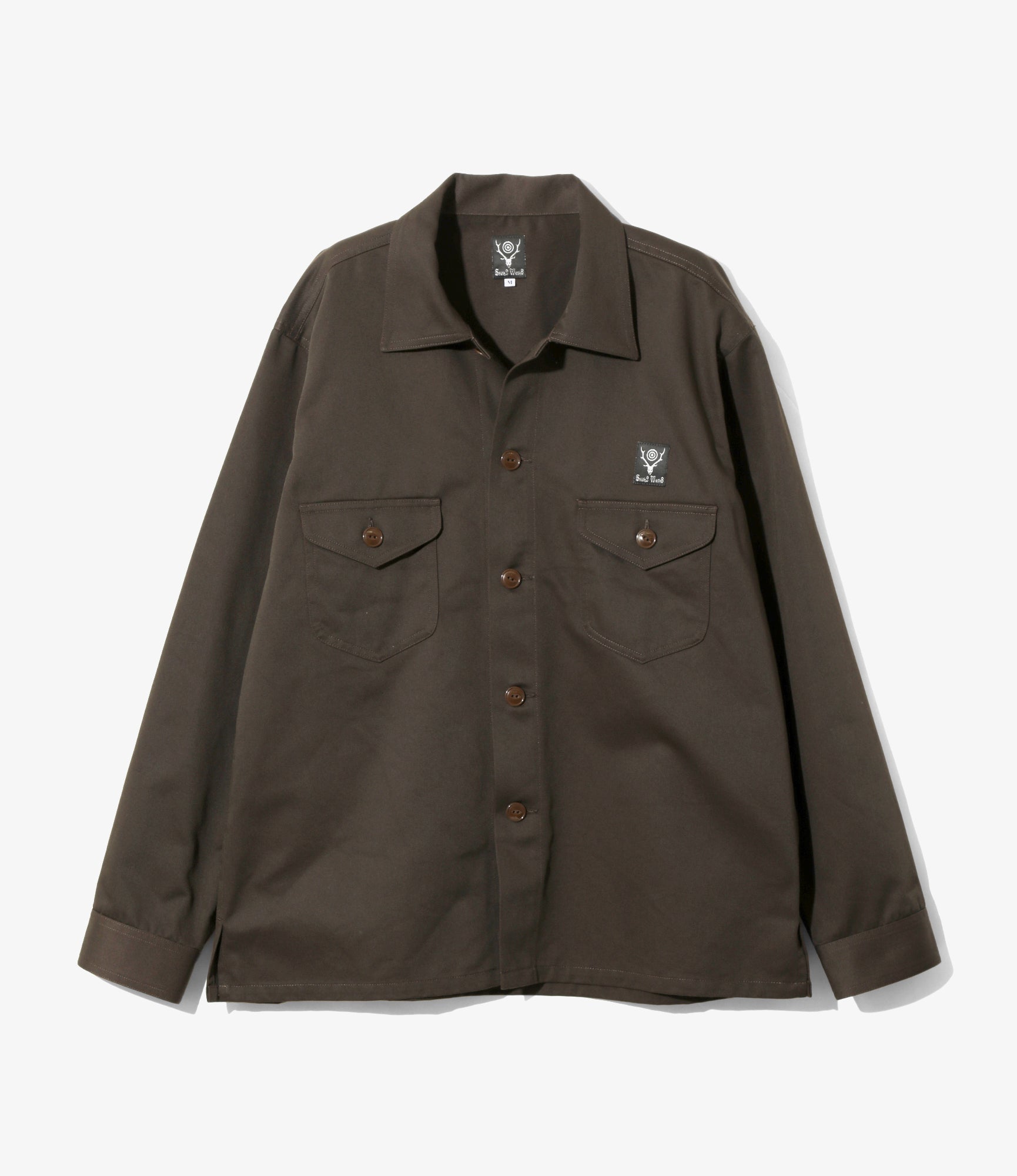 Smokey Shirt - Brown - PE/C Twill