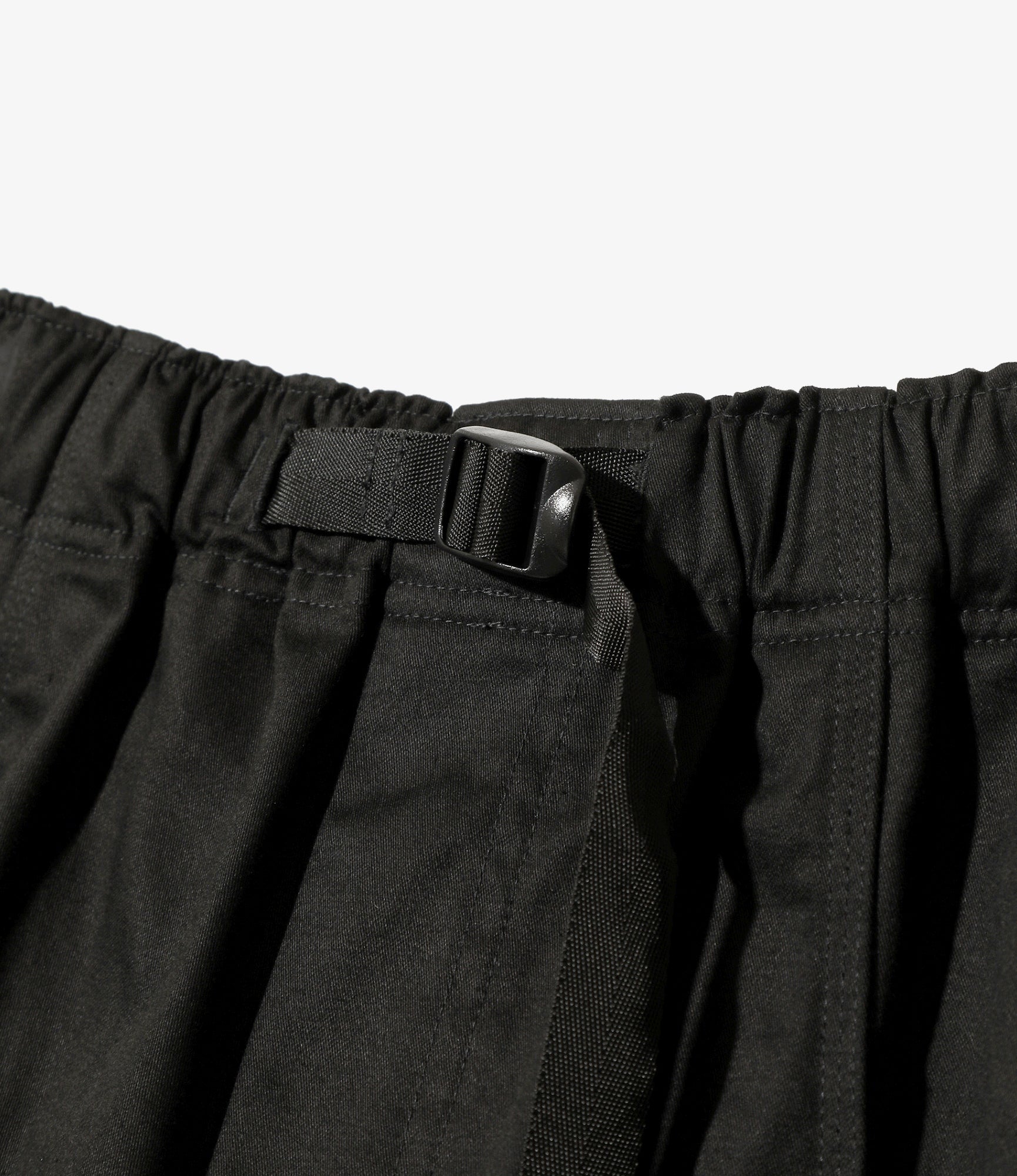 Belted C.S. Pant - Black - Cotton Back Sateen