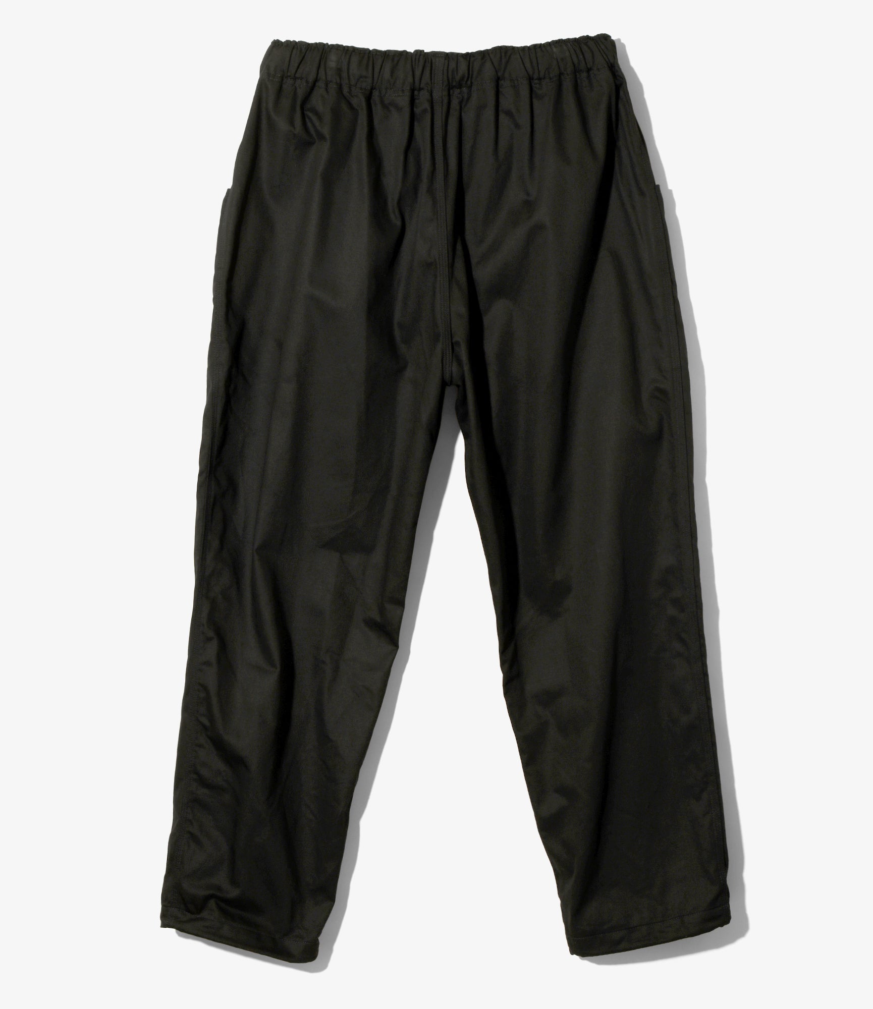 Belted C.S. Pant - Black - Cotton Back Sateen | Nepenthes New York