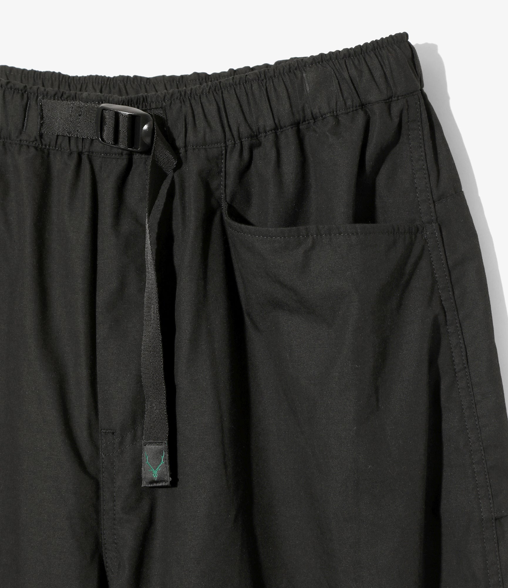 Belted Logger Pant - Black - C/MO Weather Cloth