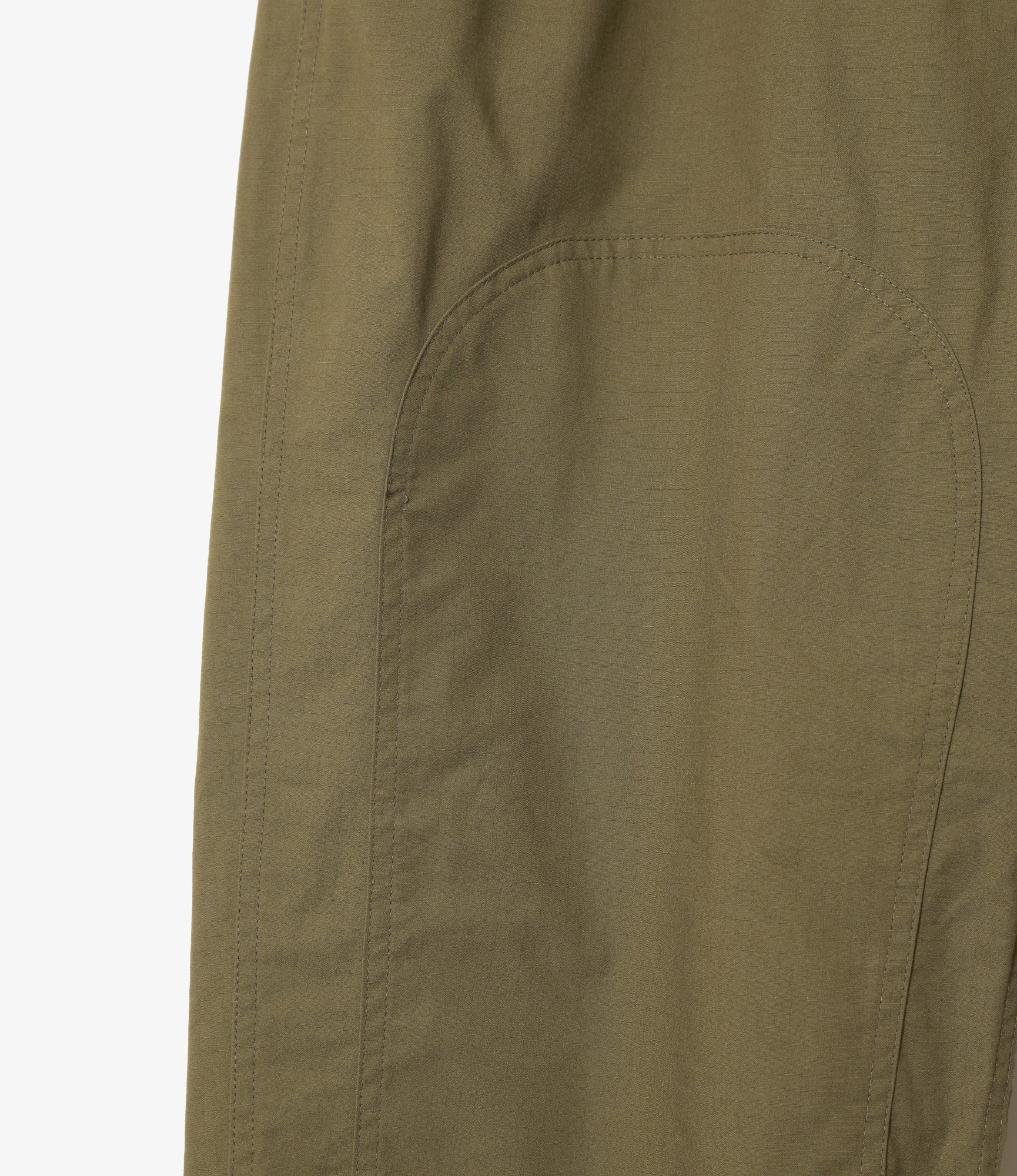 Belted Double Knee Pant - Olive - C/MO Ripstop