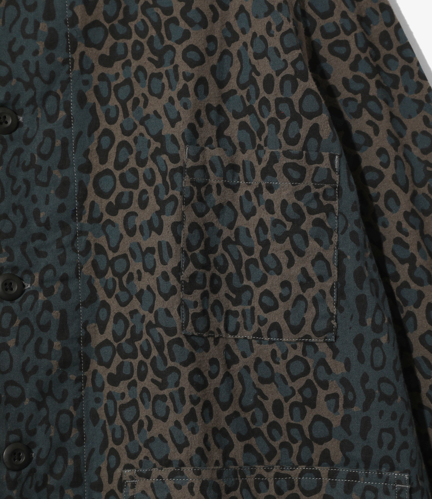 Hunting Shirt - Leopard - Flannel Cloth / Printed
