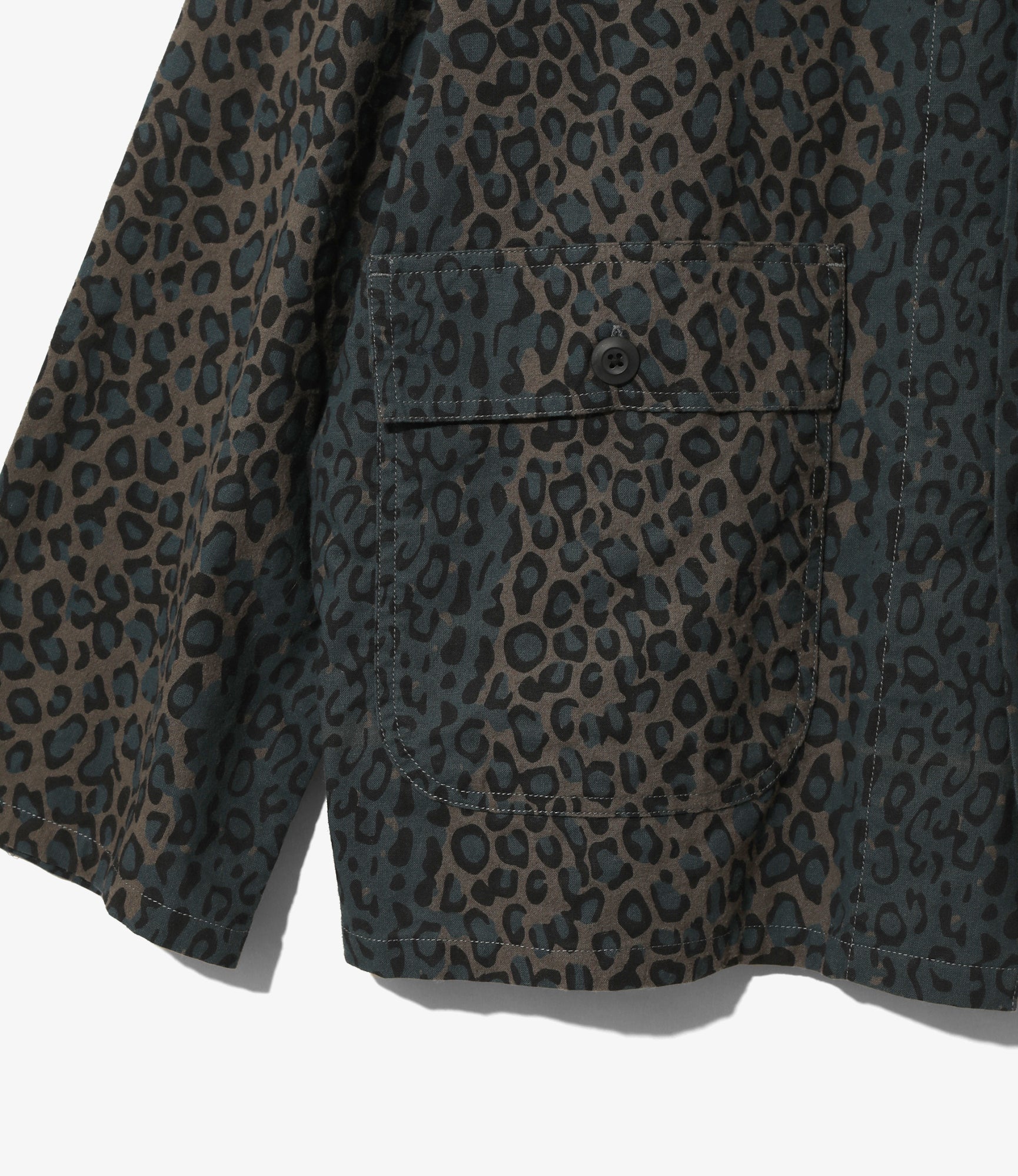 Hunting Shirt - Leopard - Flannel Cloth / Printed