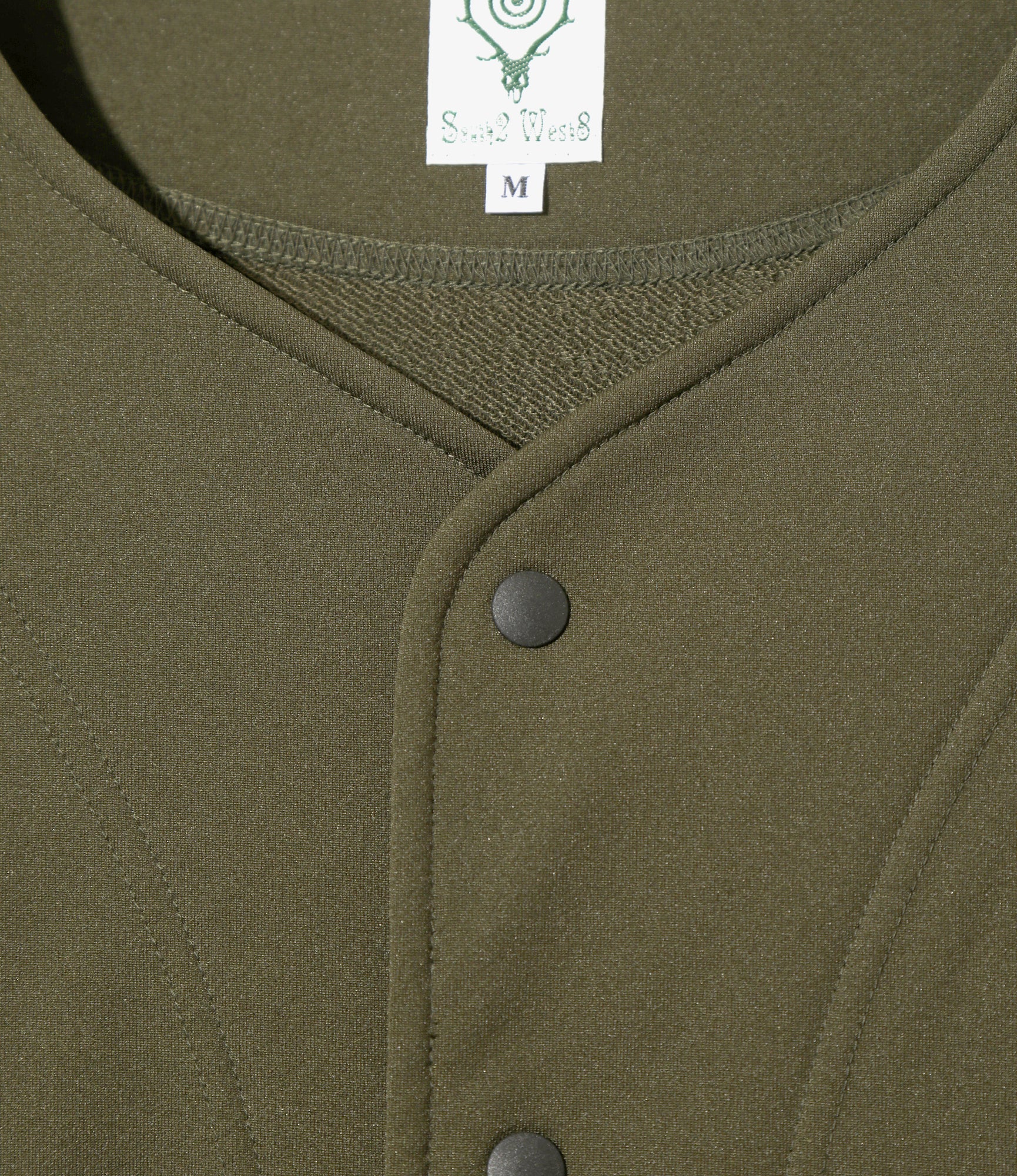 P.P. Cardigan - Green - Poly French Terry