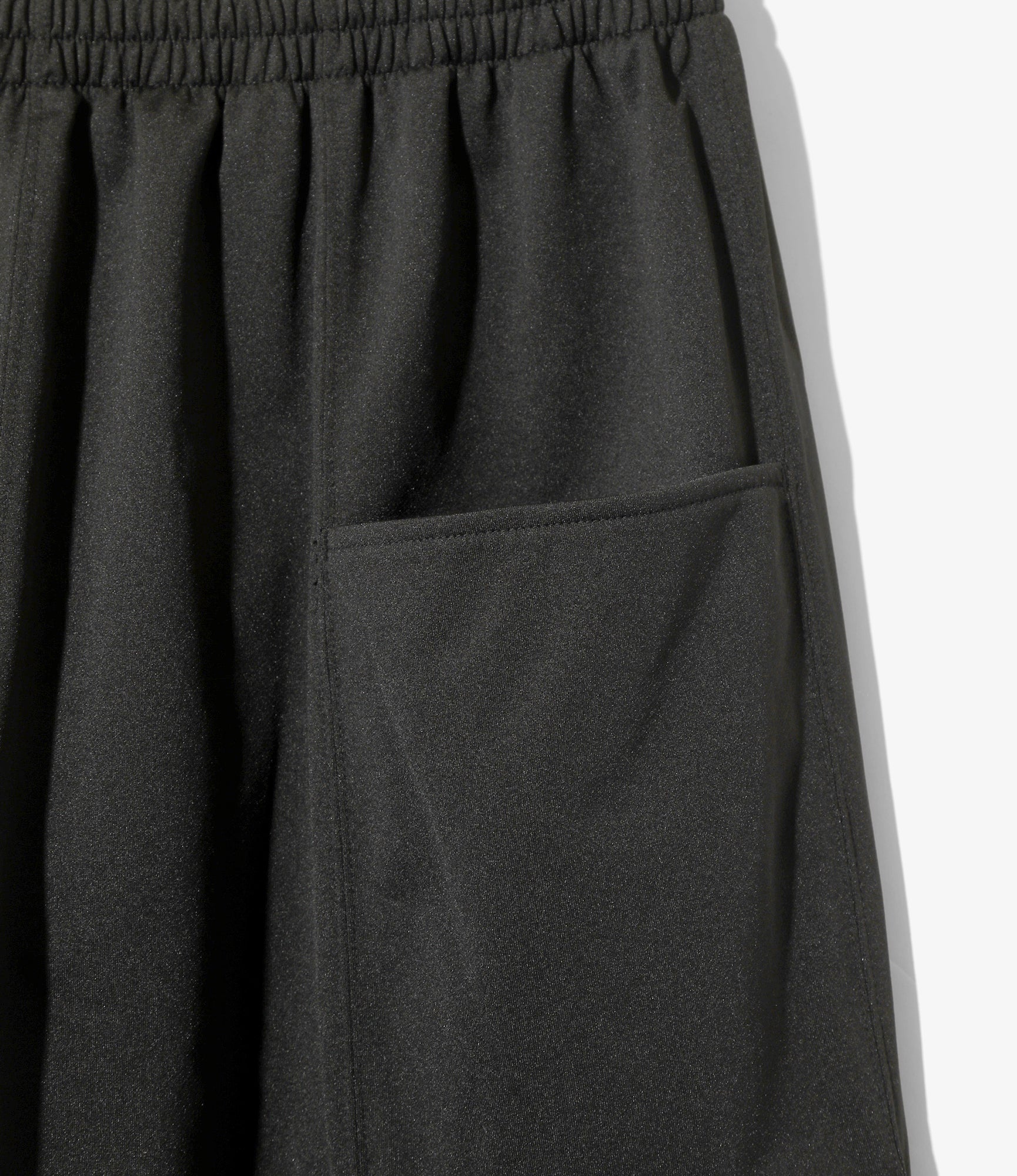 Army String Pant - Black - Poly French Terry