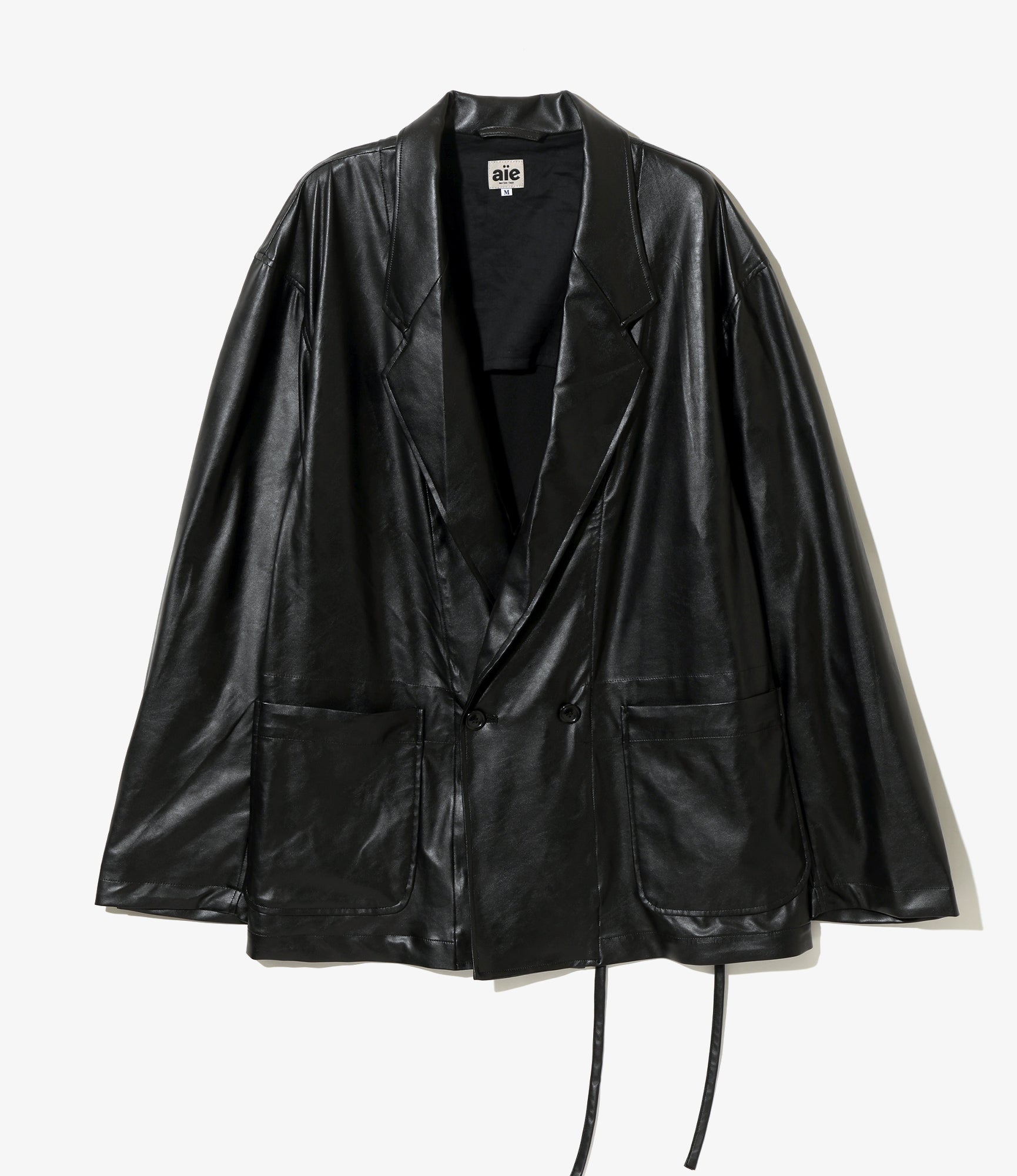 EZ Jacket - Black - Synthetic Leather