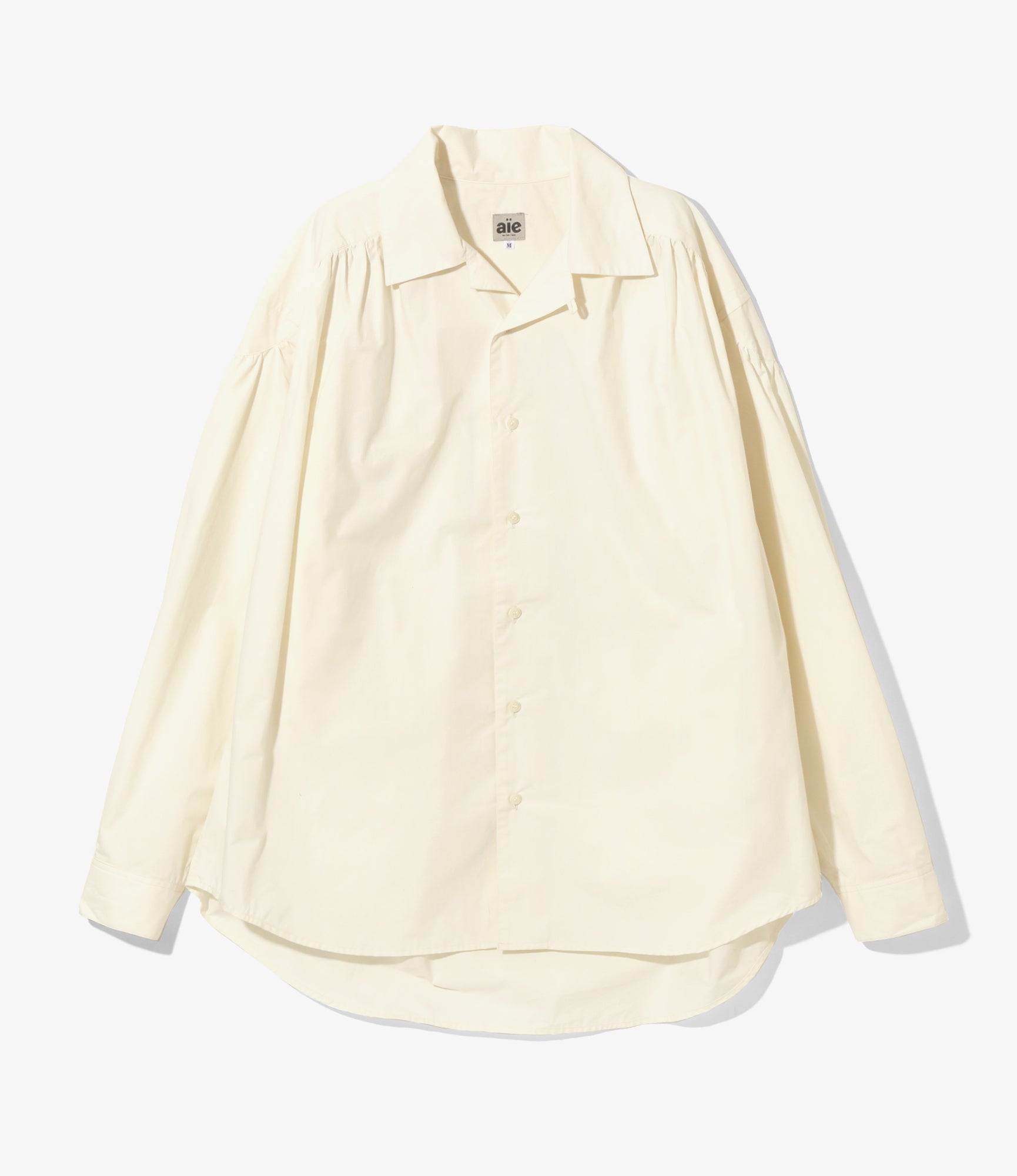 Painter Shirt - Off White - Cotton Cloth / Iridescent
