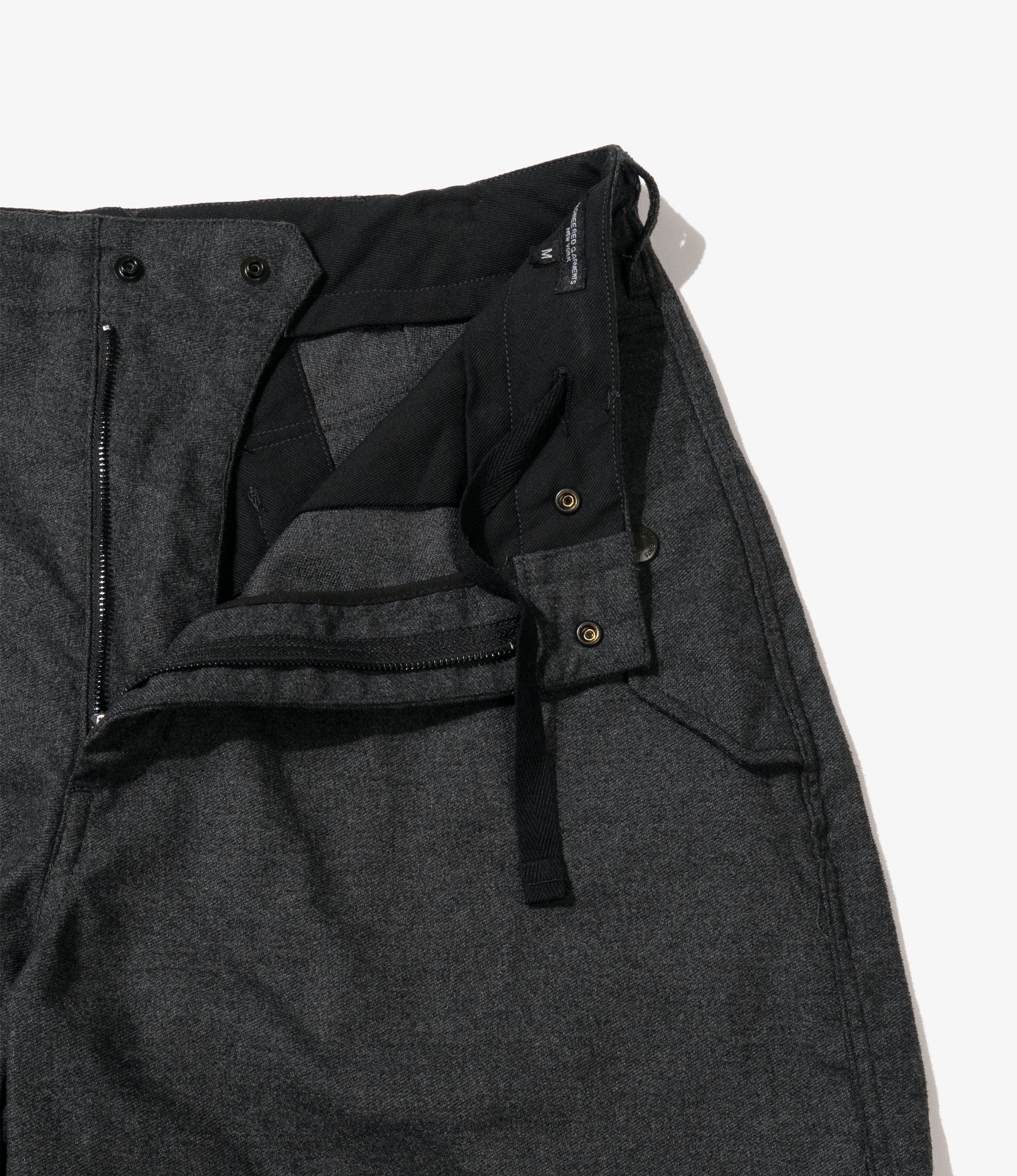 Over Pant - Charcoal CP Brushed Cloth