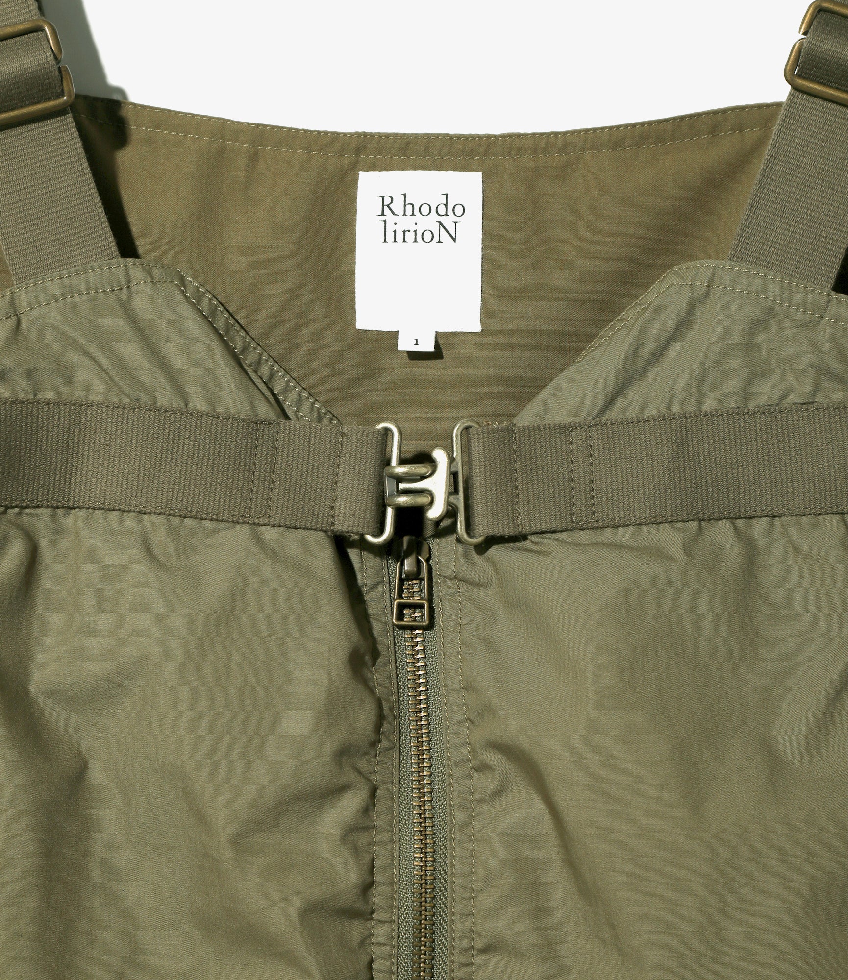 Life Jacket Vest - Olive - Broadcloth