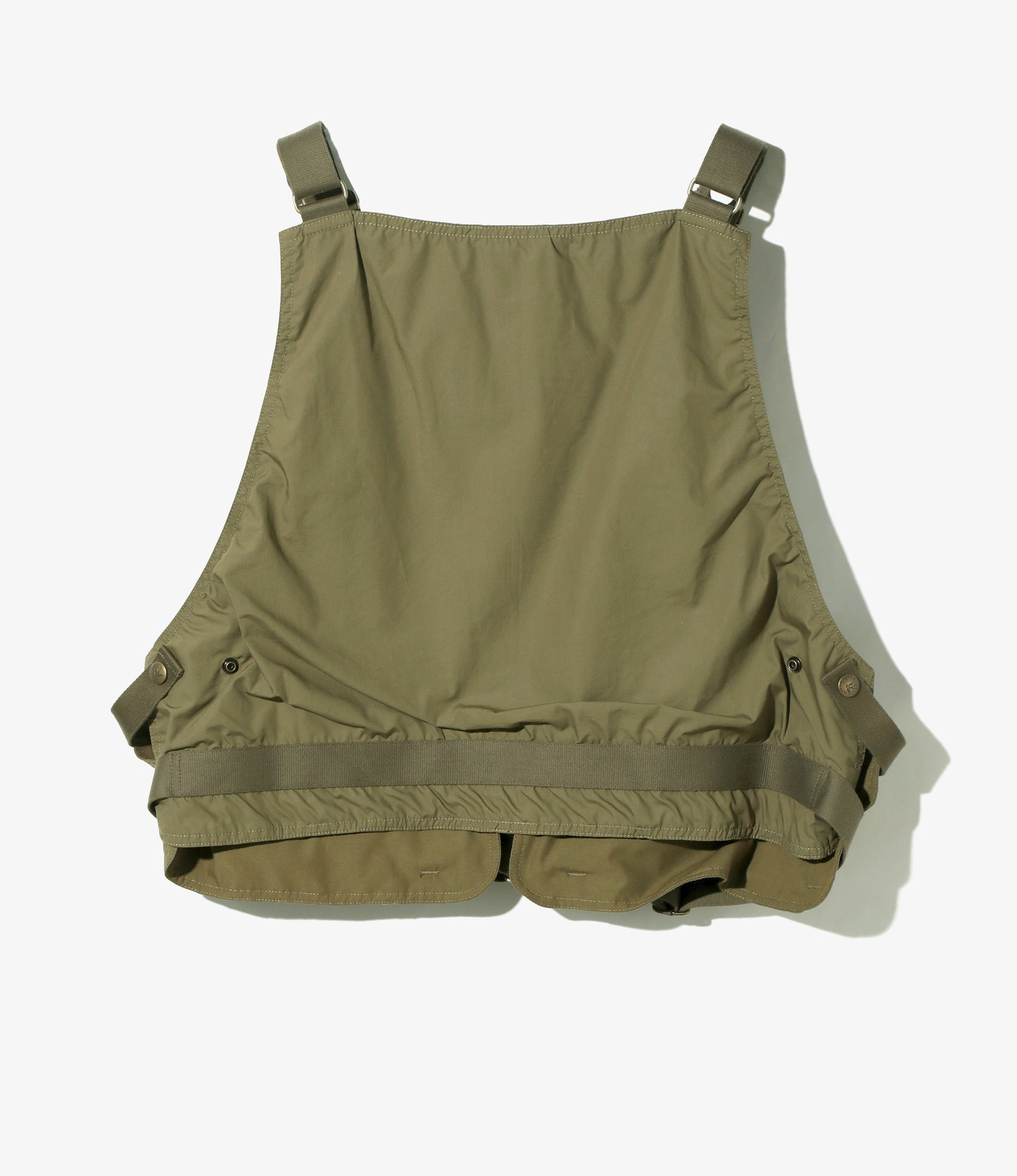 Life Jacket Vest - Olive - Broadcloth