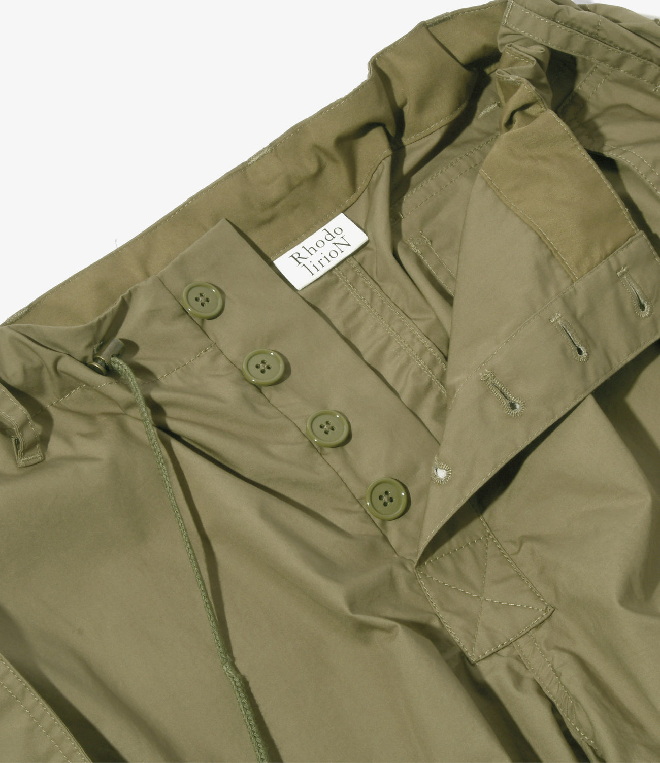Techno Pants - Olive - Broadcloth