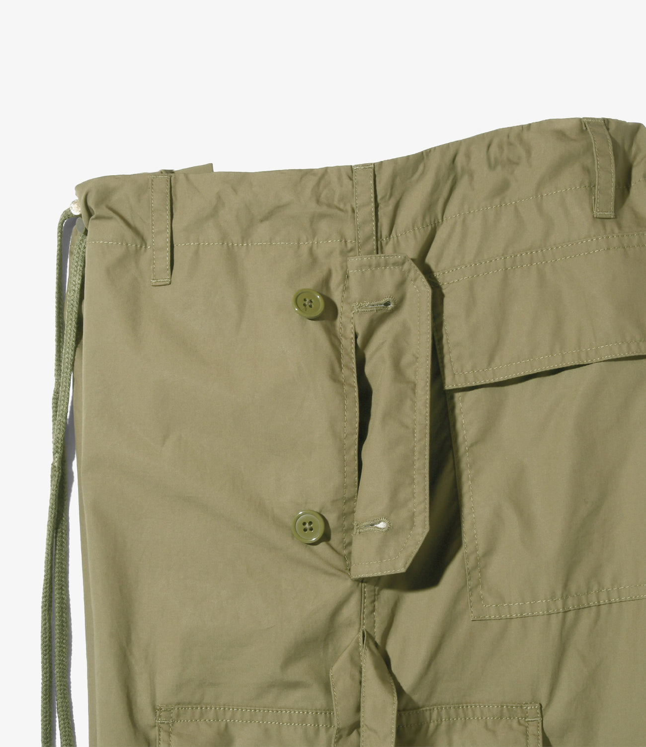 Techno Pants - Olive - Broadcloth