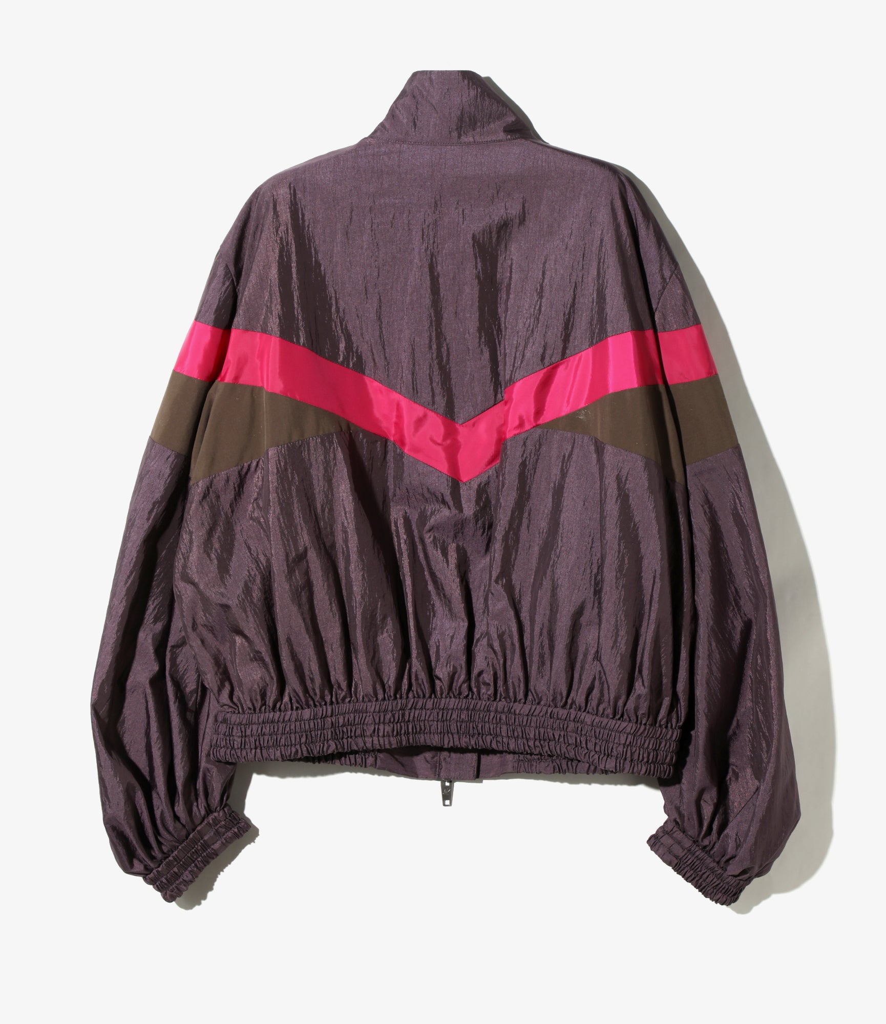 Short Track Jacket - Purple - Switching Pattern