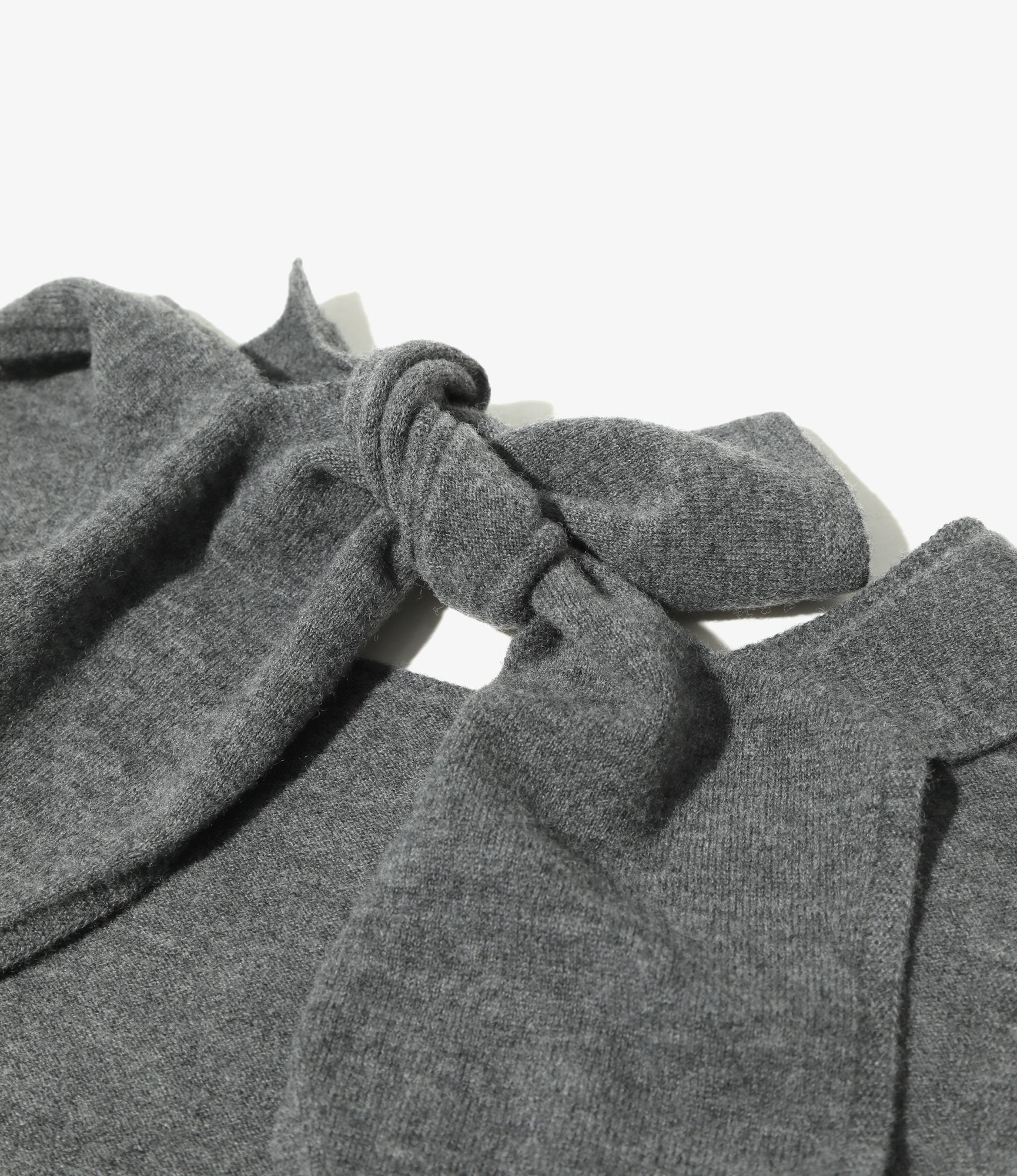 Knot Tank Top - H. Grey - Boiled Knit