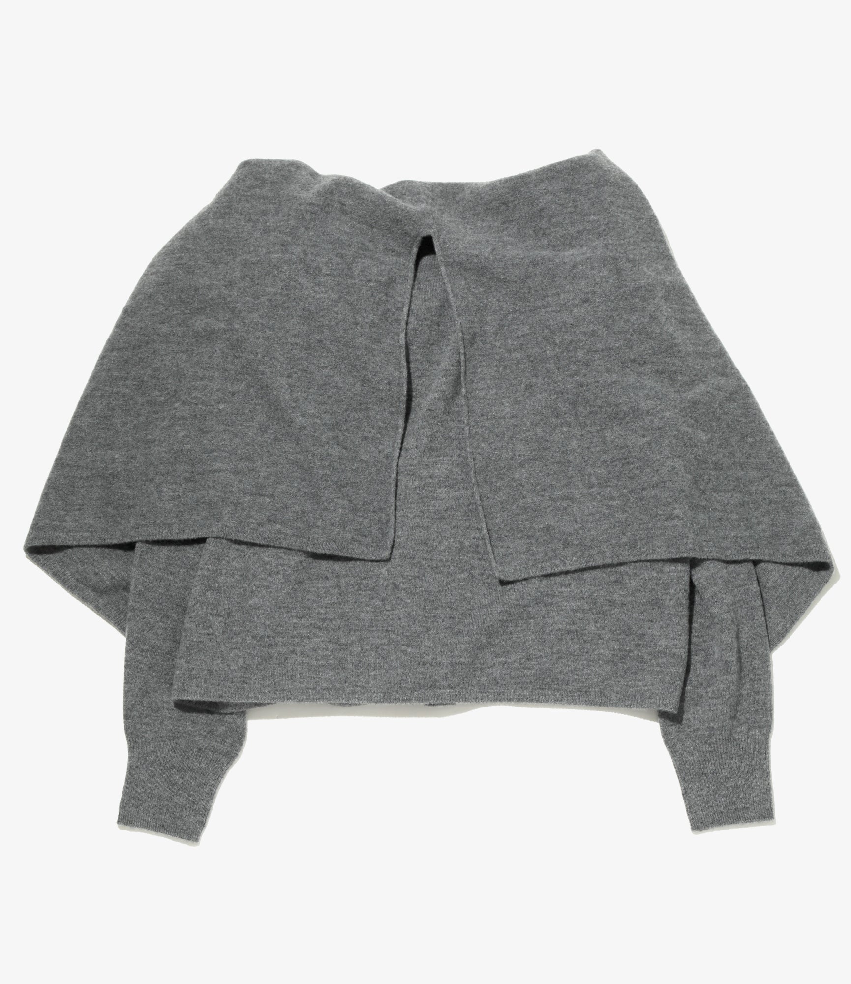 Knot Cardigan - H. Grey - Boiled Knit