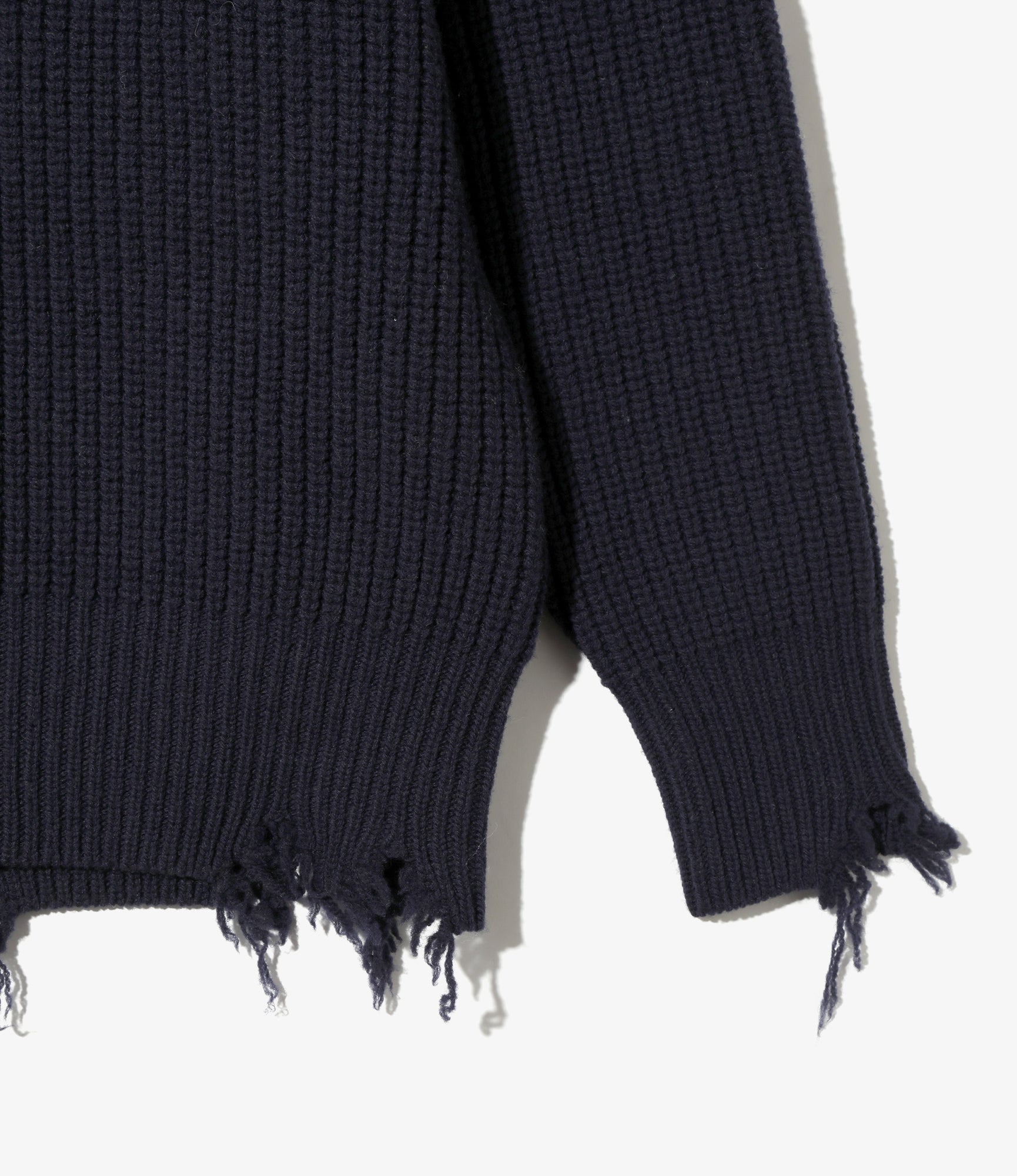 Commando Turtleneck Sweater - Navy