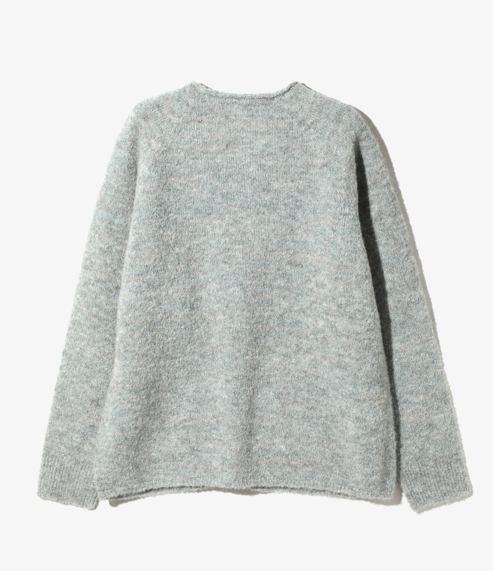 Cardigan - Lt. Grey - Loop Yarn Knit