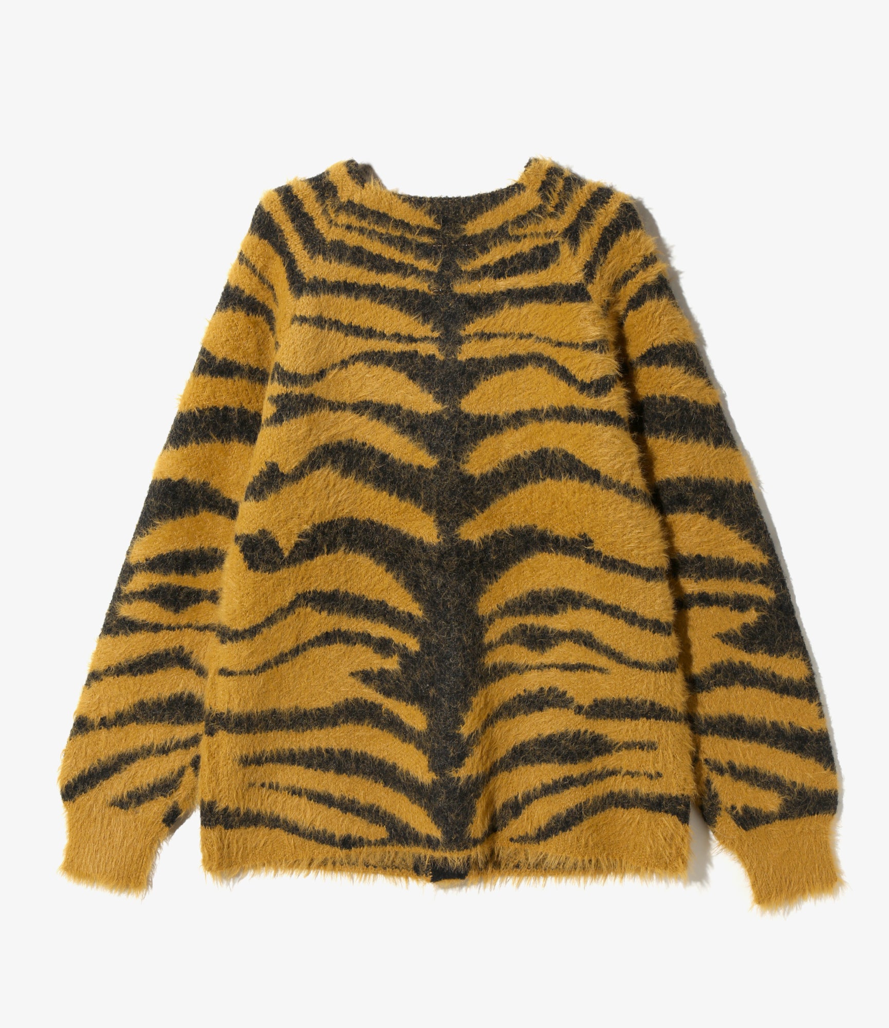 Cardigan - Tiger - Shaggy Knit