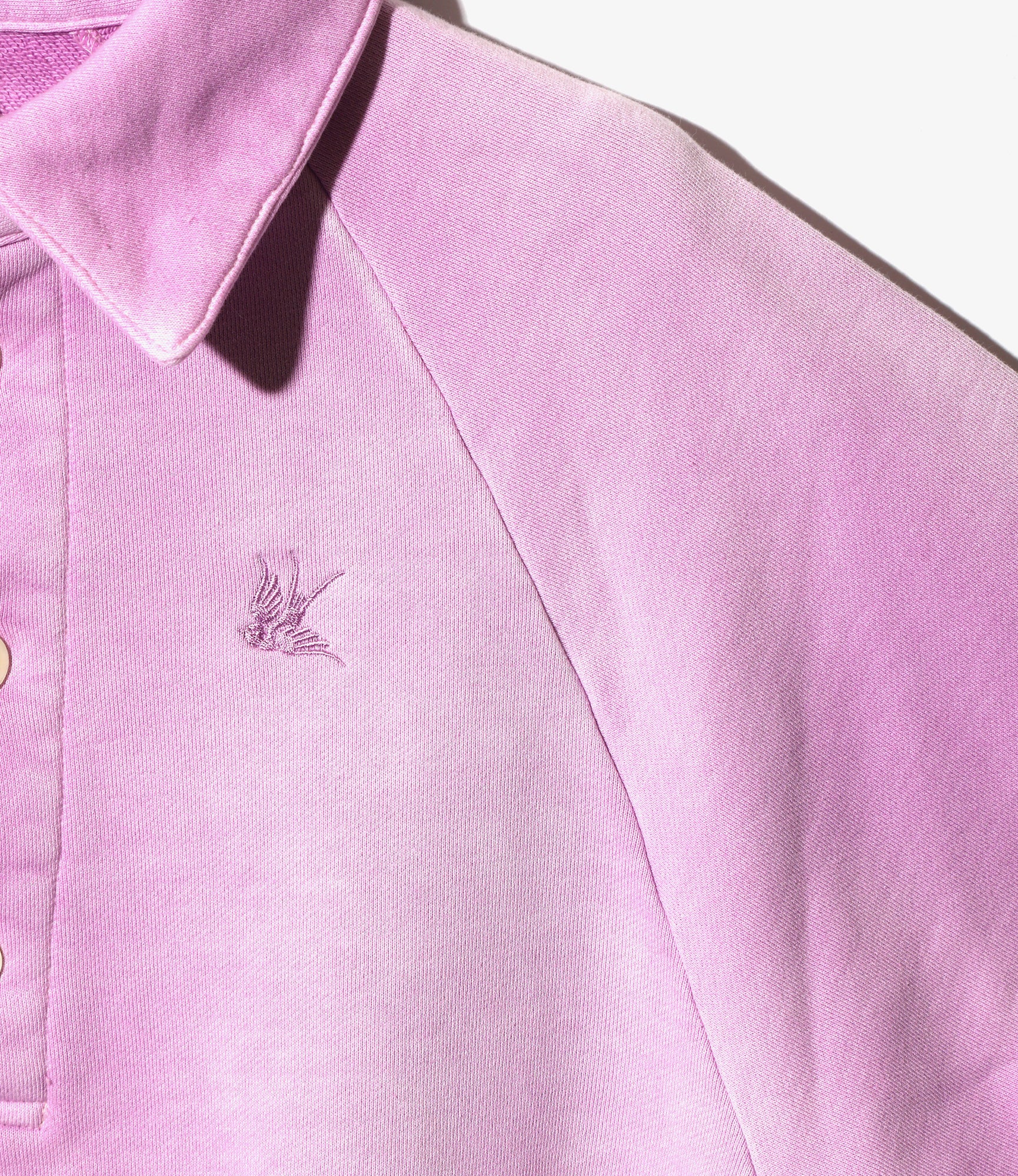 Polo Sweatshirt - Lilac - Damaged