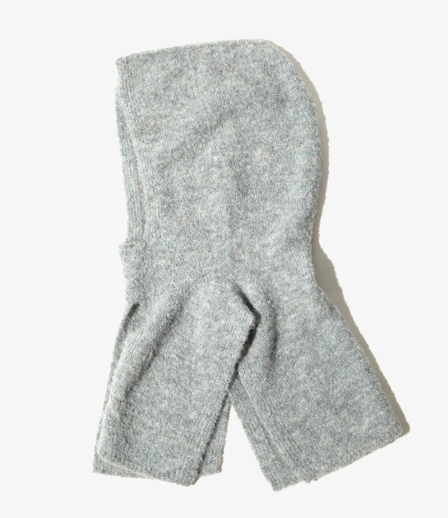 Balaclava - Lt. Grey - Loop Yarn Knit