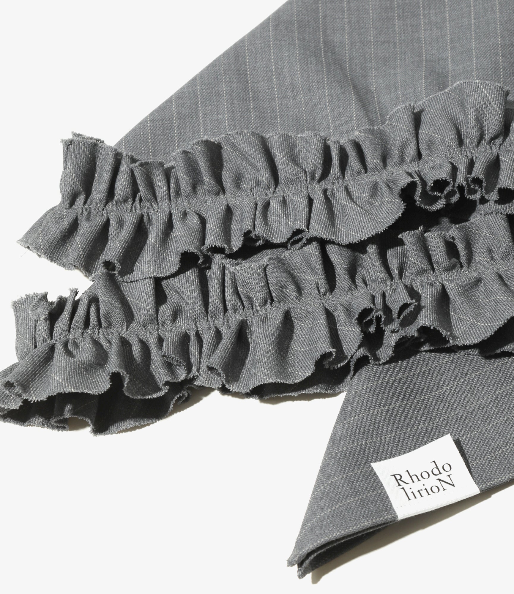 Scarf - Grey - Gabardine