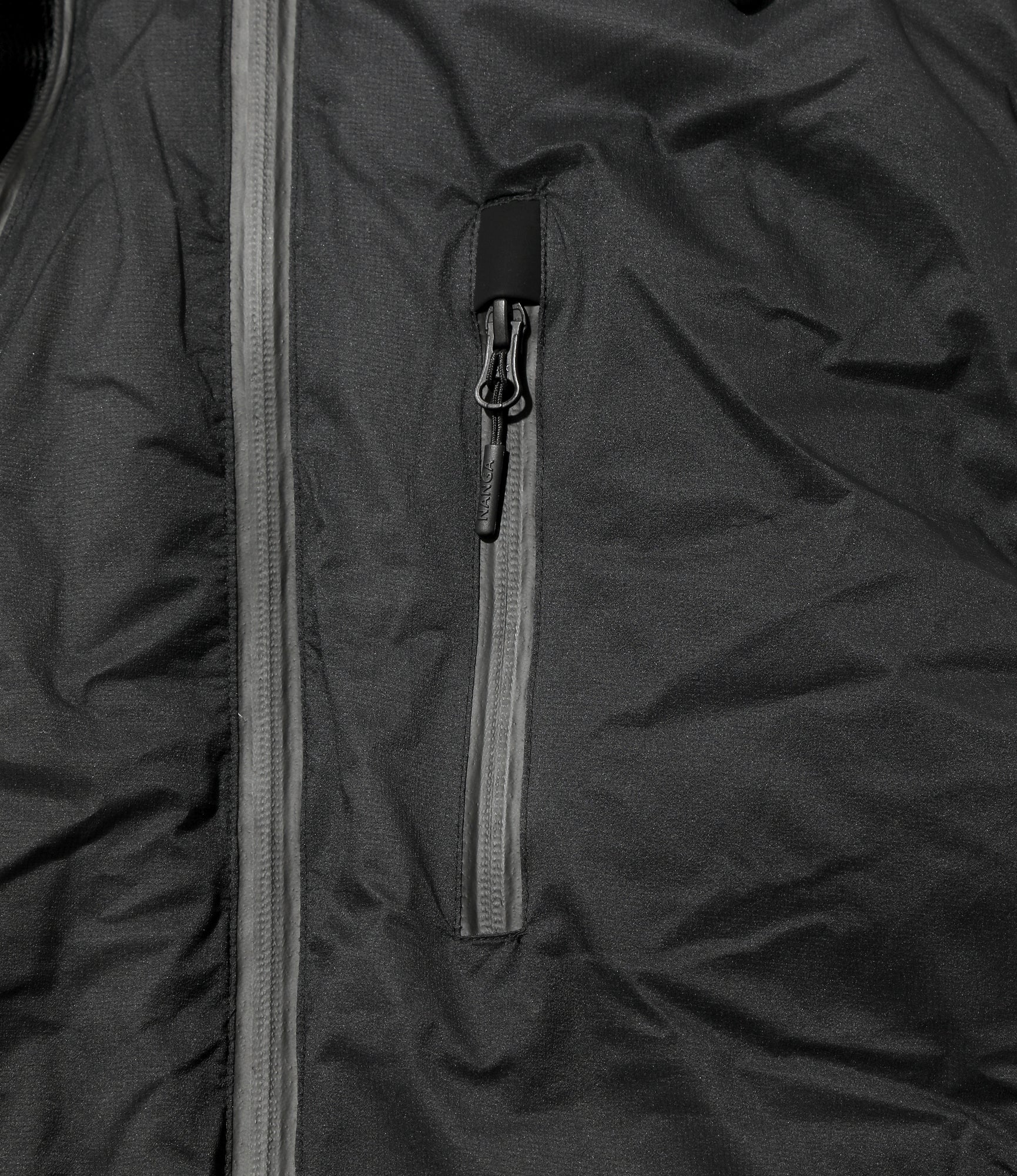 Engineered Garments x Nanga - Zip Vest - Black