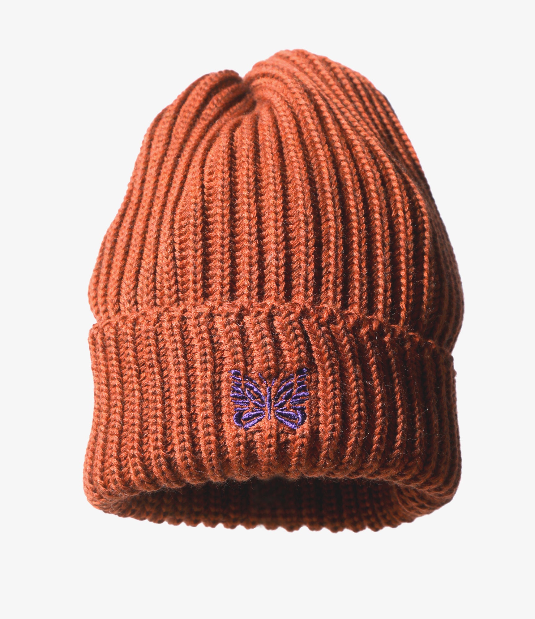 Watch Cap - Orange - Merino Wool