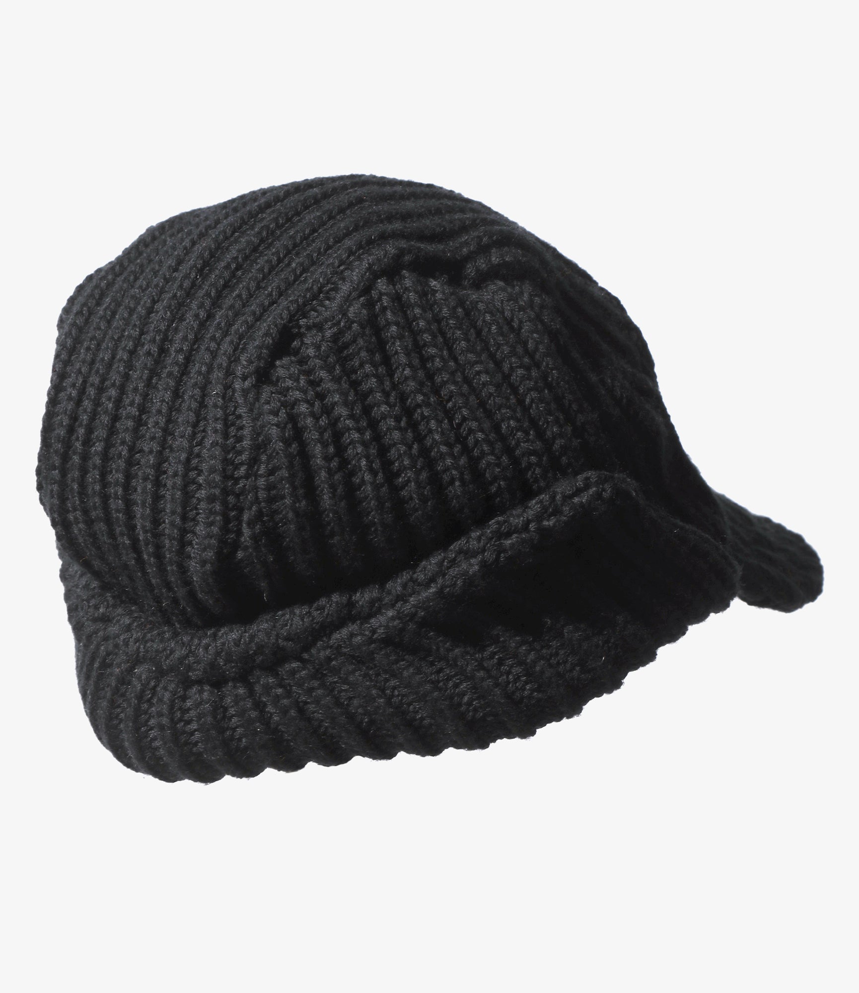 Bird Shooting Cap - Black  - Merino Wool