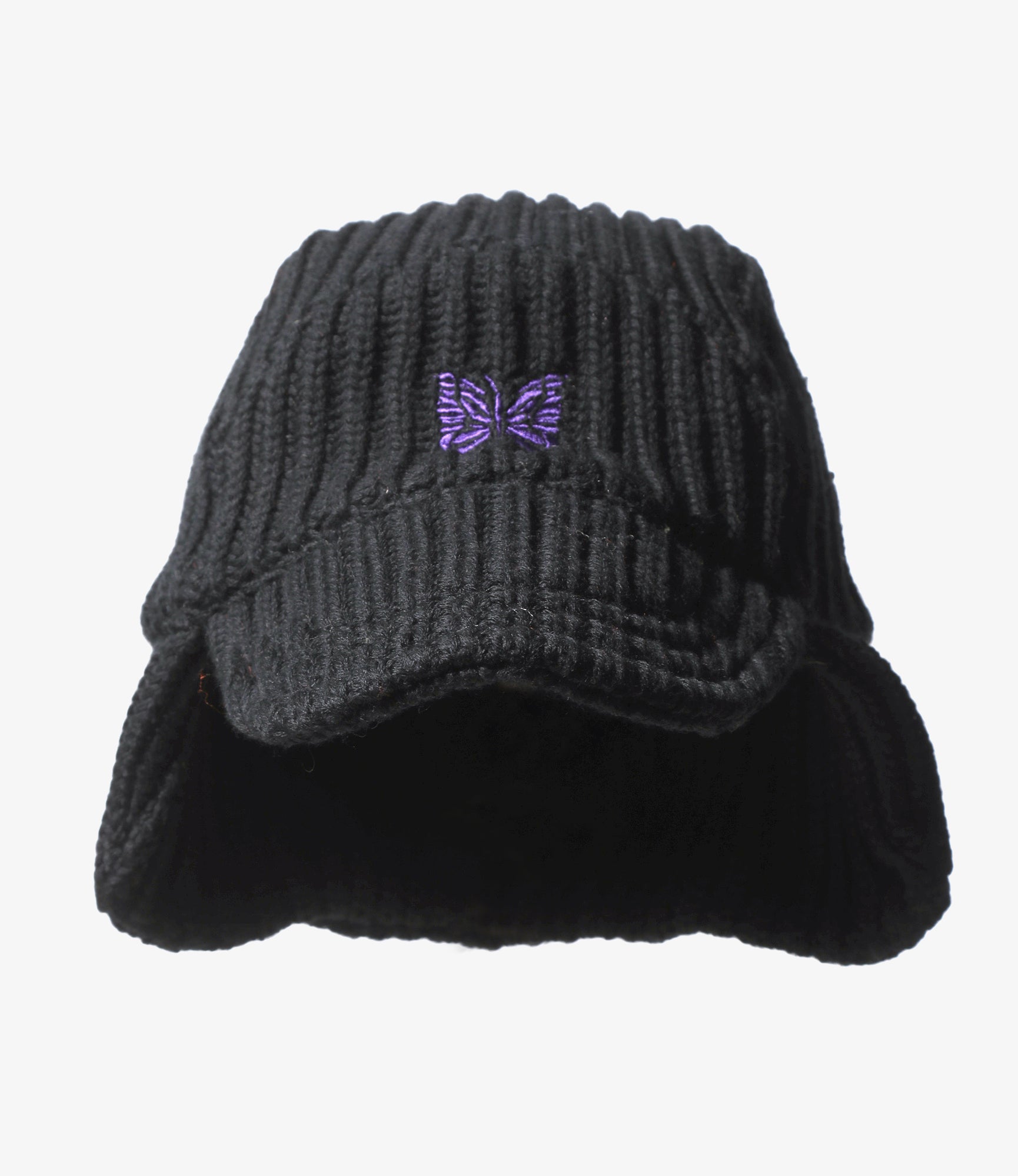 Bird Shooting Cap - Black  - Merino Wool