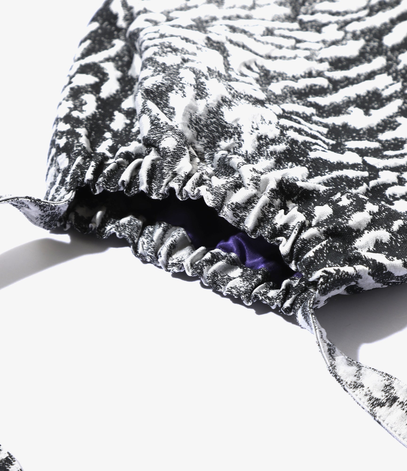 Elastic Pochette - Silver Grey - C/PE/N Animal Jq.