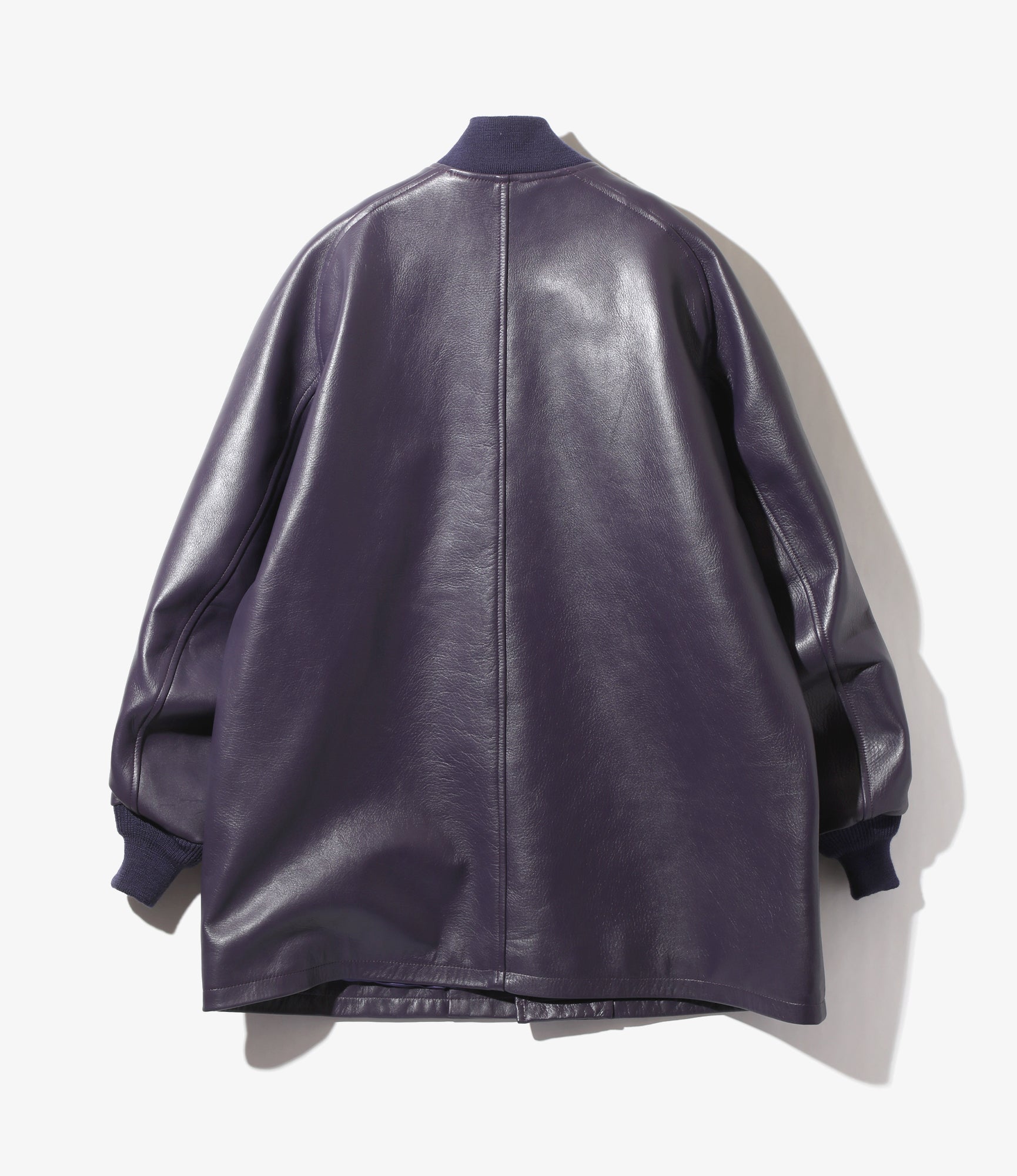 Sur Coat - Purple - Cowhide Lthr.