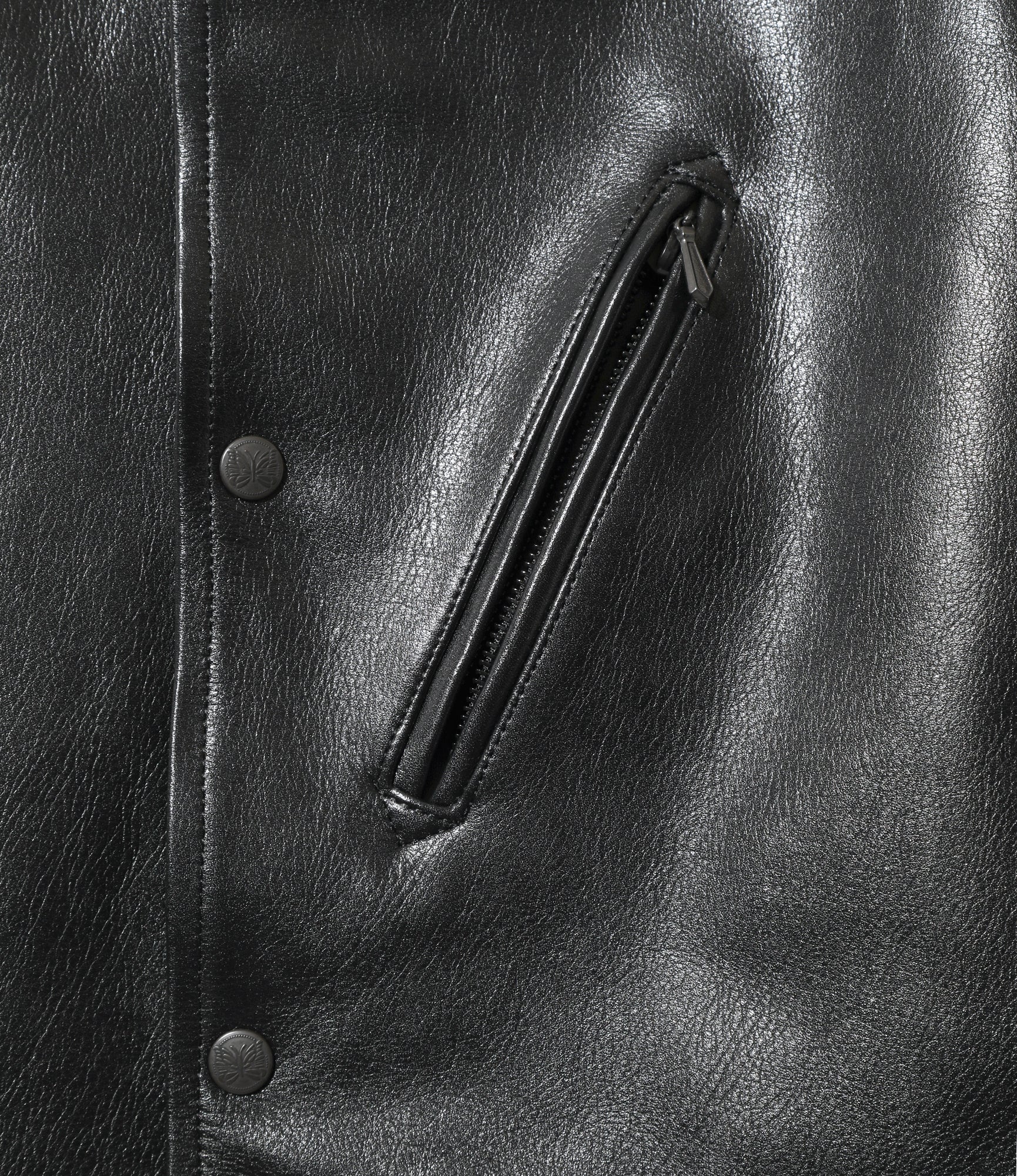 Sur Coat - Black - Cowhide Lthr.