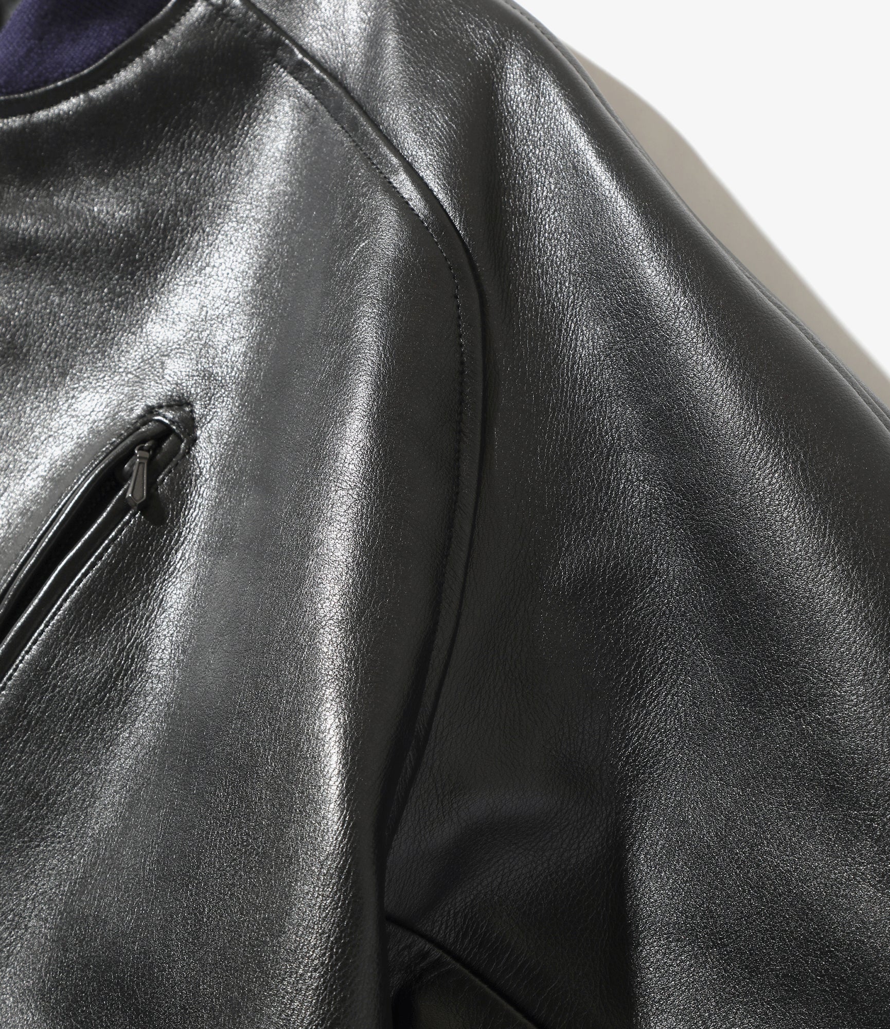 Sur Coat - Black - Cowhide Lthr.