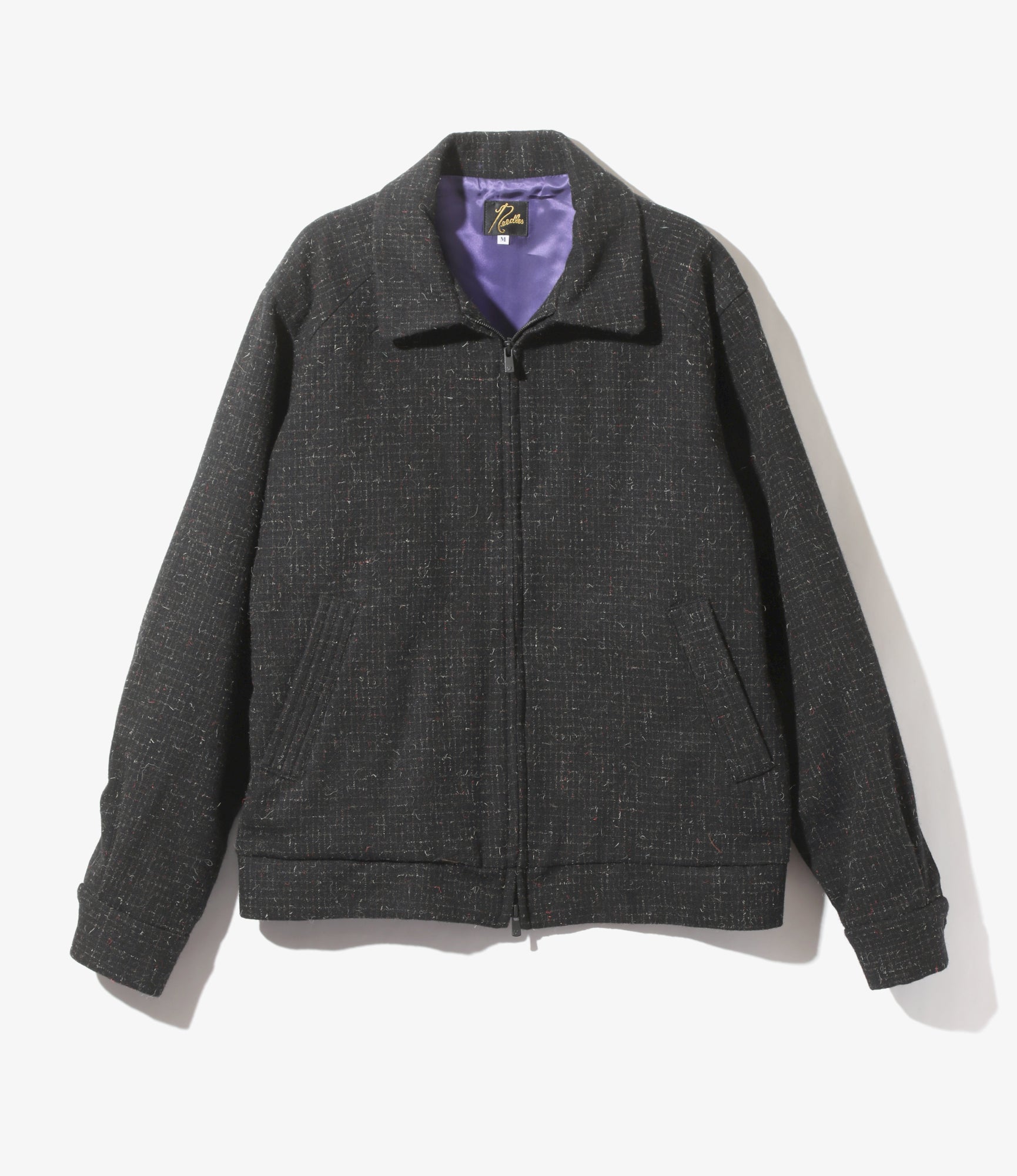 Sport Jacket - Black - W/N Small Plaid Cloth