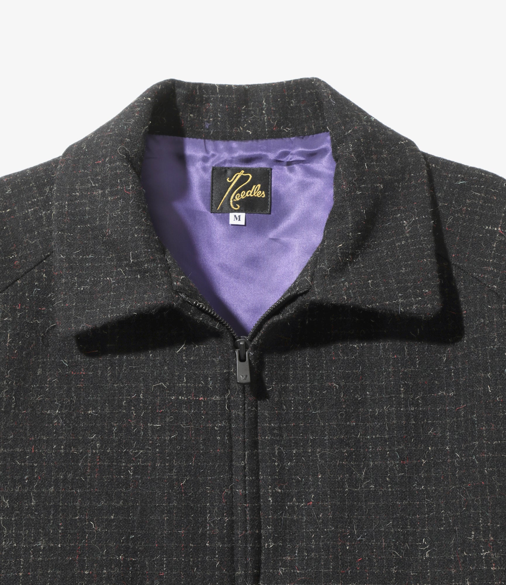 Sport Jacket - Black - W/N Small Plaid Cloth
